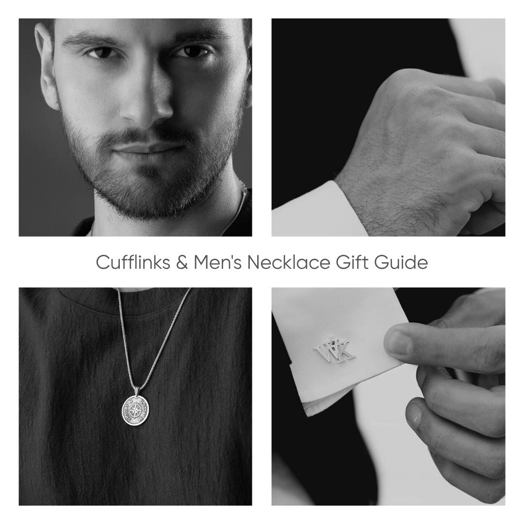 Cufflinks & Men's Necklace Gift Guide