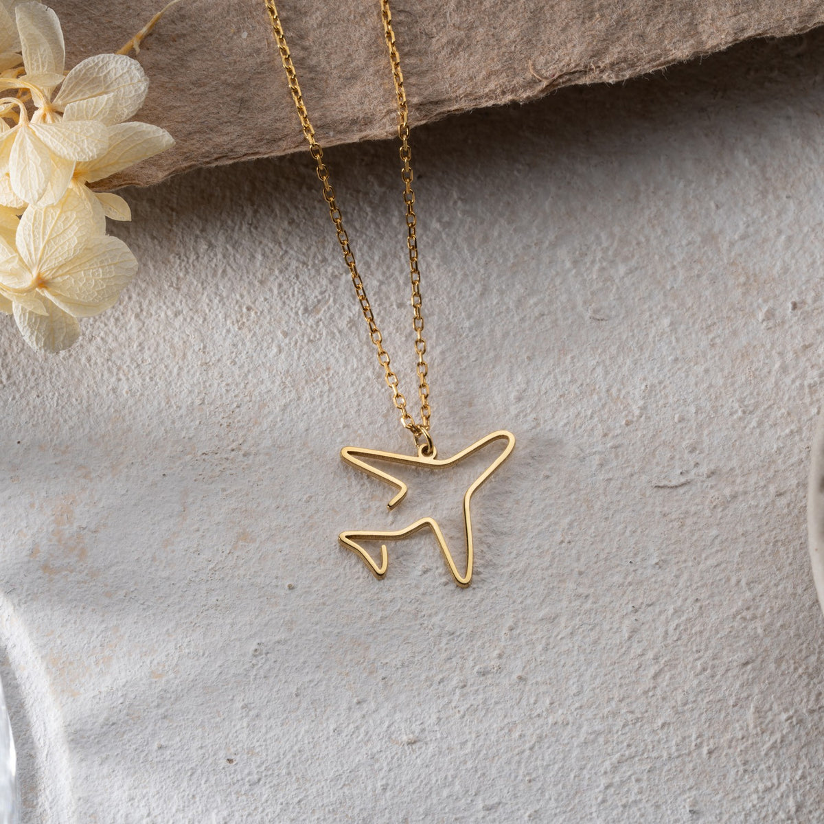 Airplane Necklace | Wanderlust &amp; Travel Gift