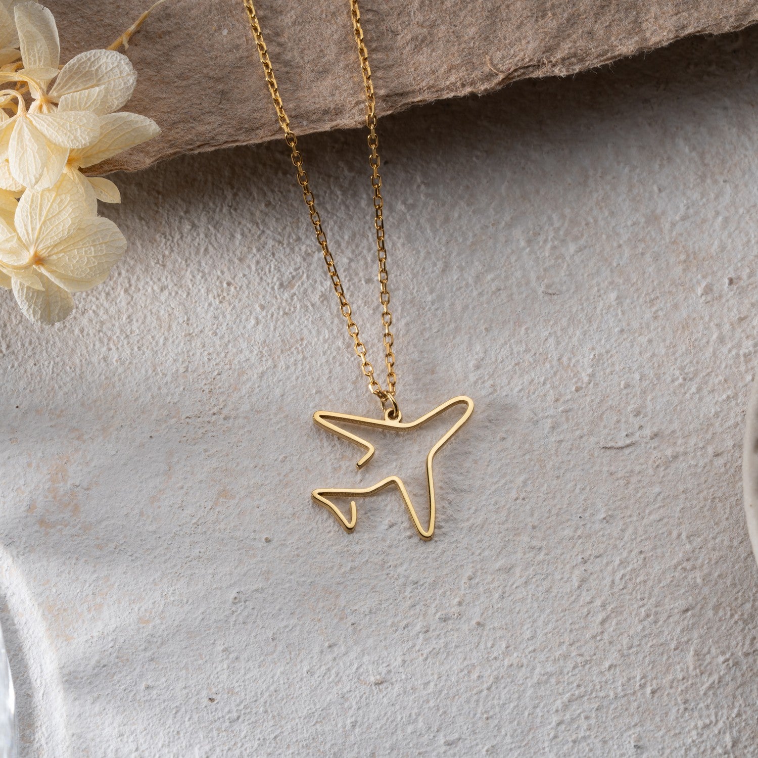 Airplane Necklace | Wanderlust & Travel Gift