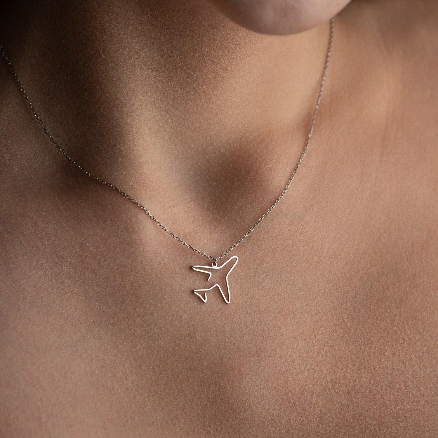 Airplane Necklace | Wanderlust & Travel Gift