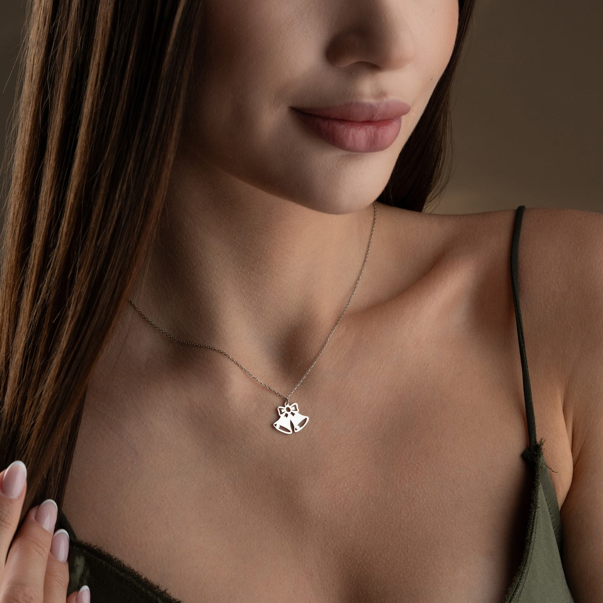 Christmas Bells Necklace | Festive Gift for Her