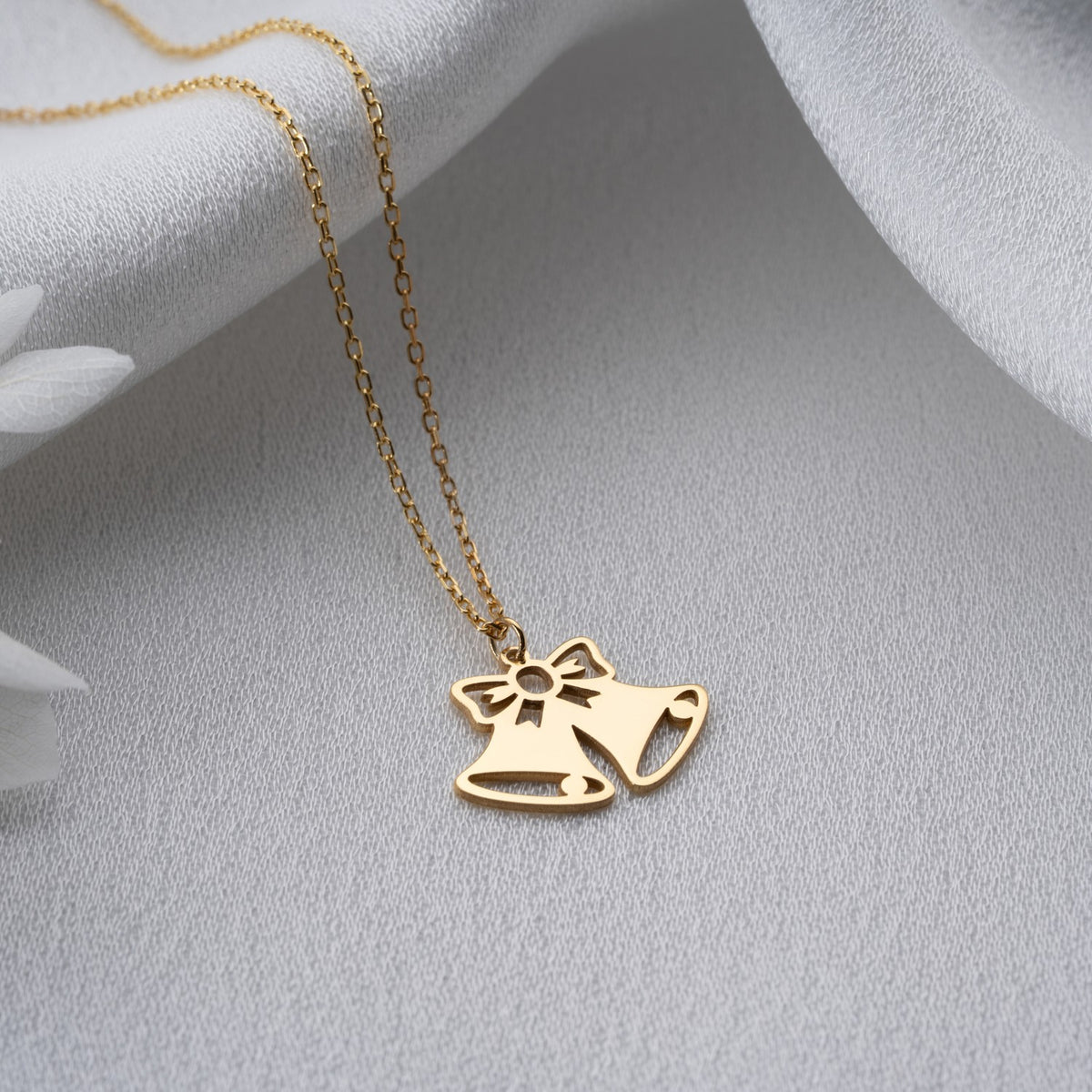 Christmas Bells Necklace | Festive Gift for Her