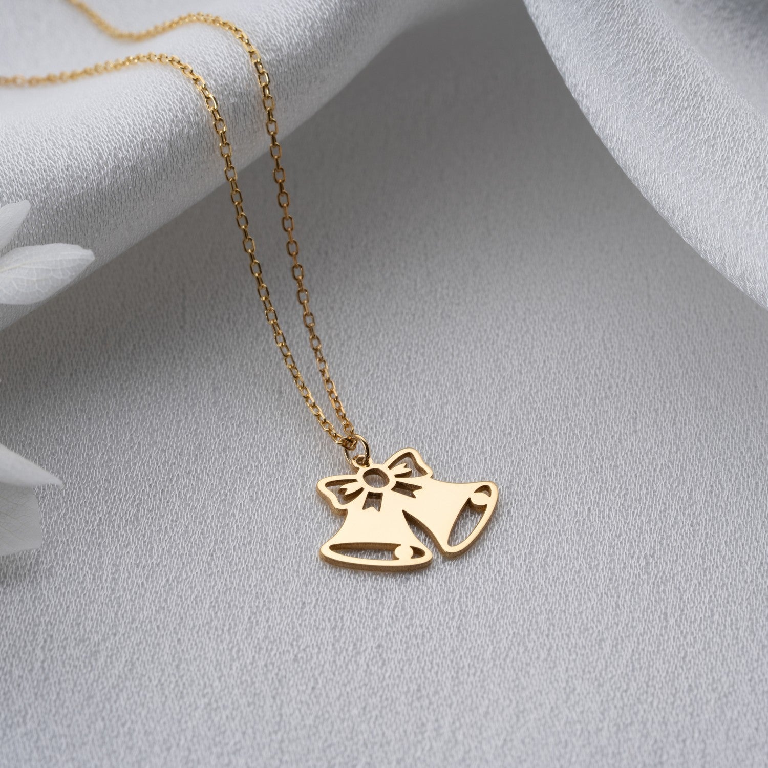 Christmas Bells Necklace | Festive Gift for Her