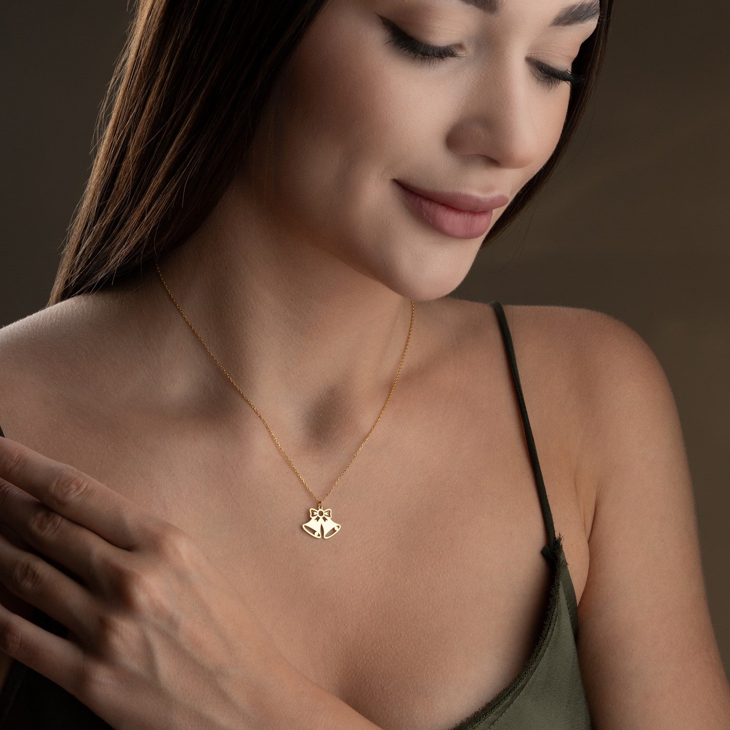 Christmas Bells Necklace | Festive Gift for Her