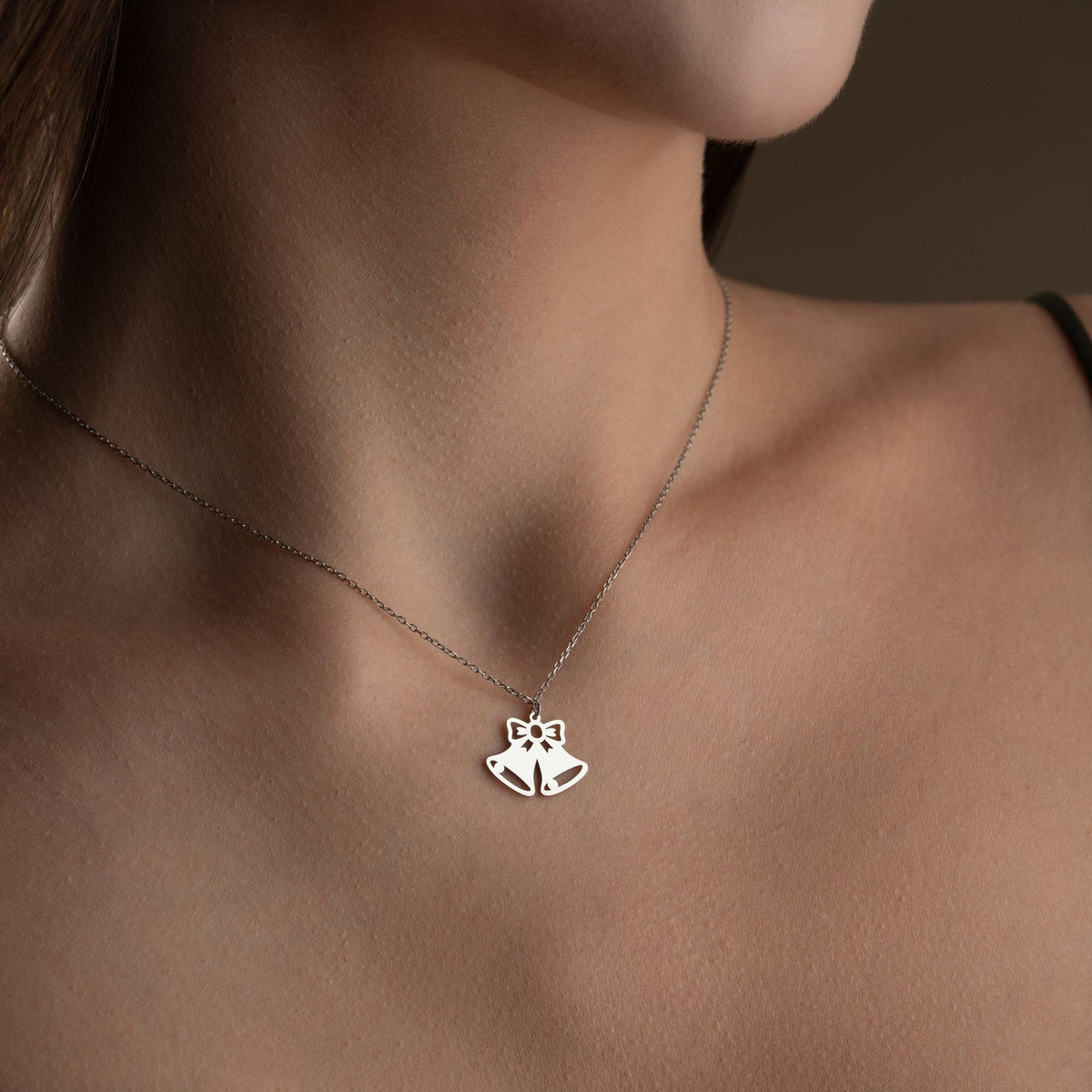 Christmas Bells Necklace | Festive Gift for Her