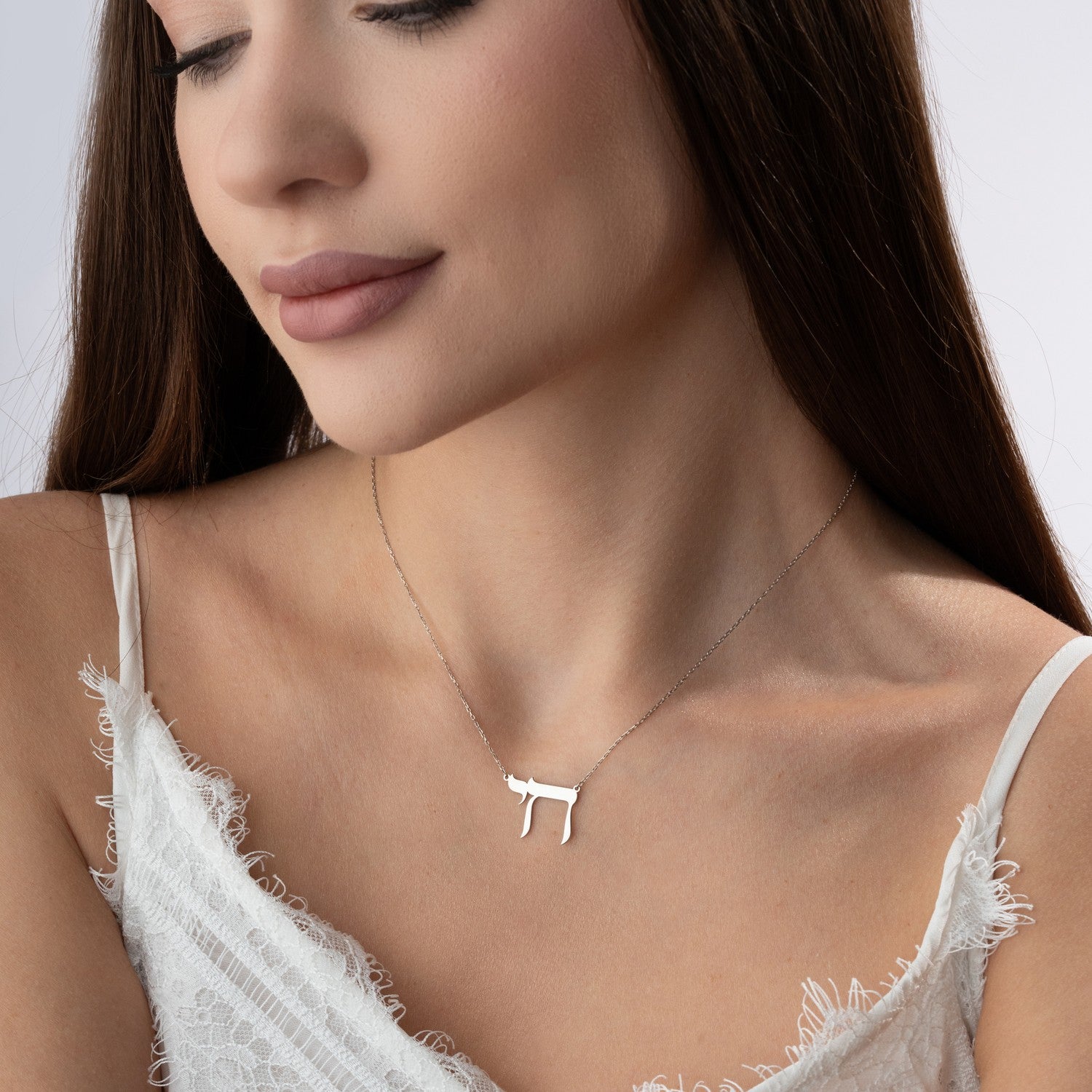 Chai Symbol Necklace | Jewish Gift for Her