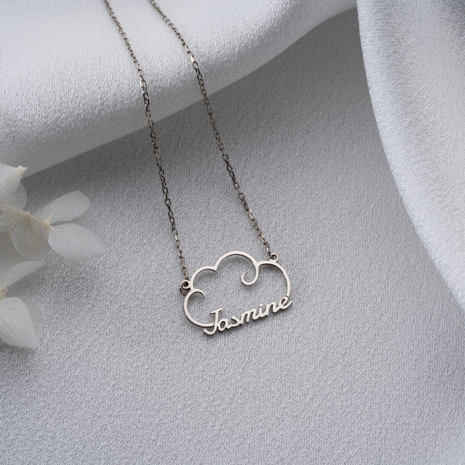 Dreamer Name Necklace | "On Cloud Nine" Gift