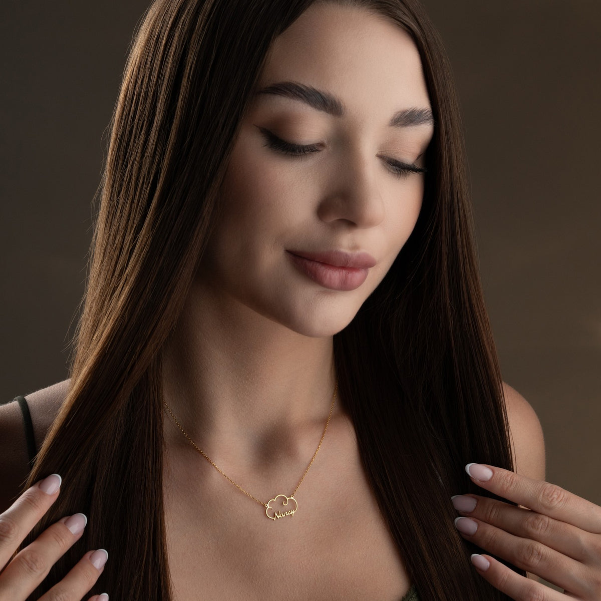 Dreamer Name Necklace | "On Cloud Nine" Gift