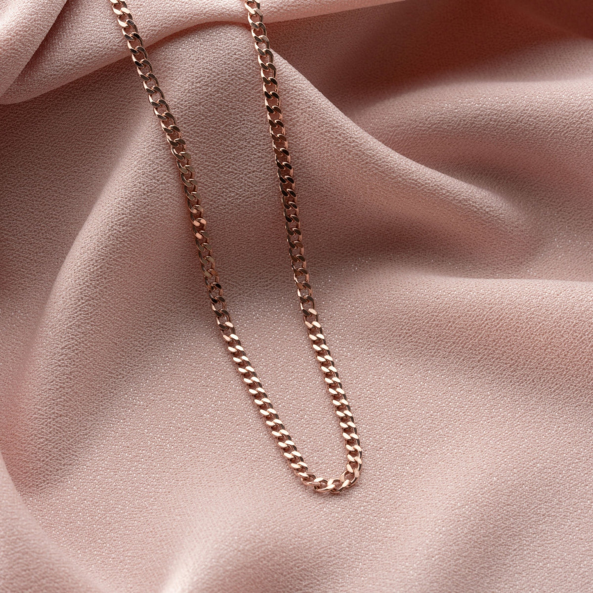 Curb Chain Necklace for Women