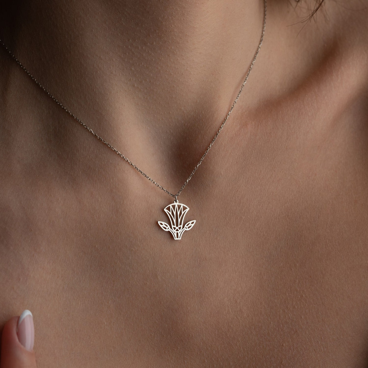 Lotus Necklace | Symbol of Rebirth Gift
