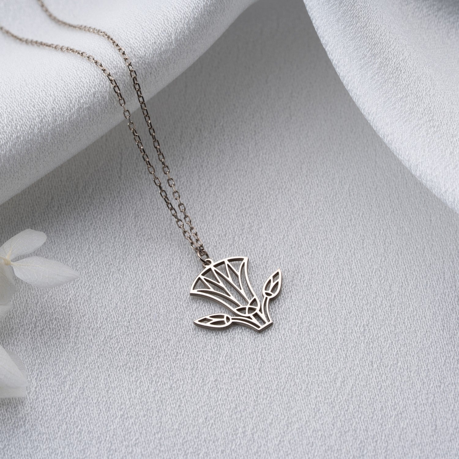 Lotus Necklace | Symbol of Rebirth Gift