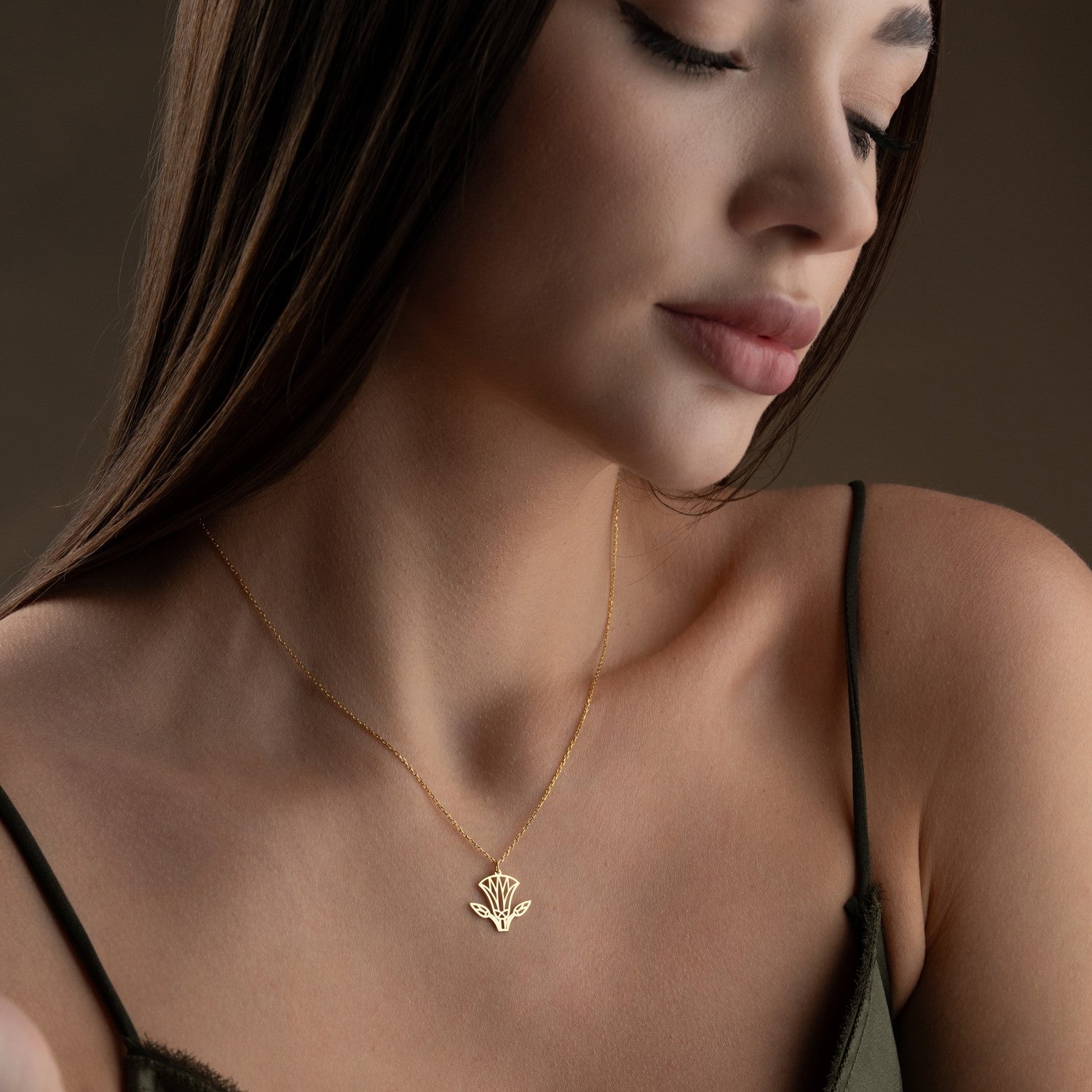 Lotus Necklace | Symbol of Rebirth Gift
