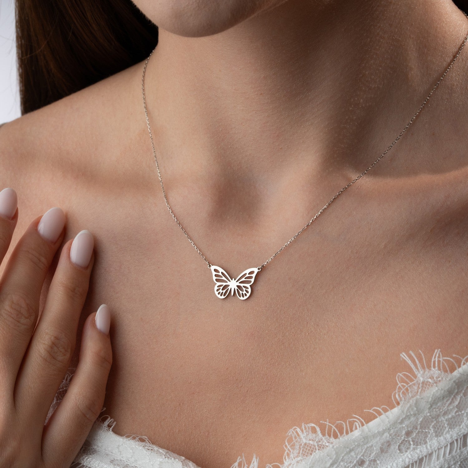 Elegant Butterfly Necklace
