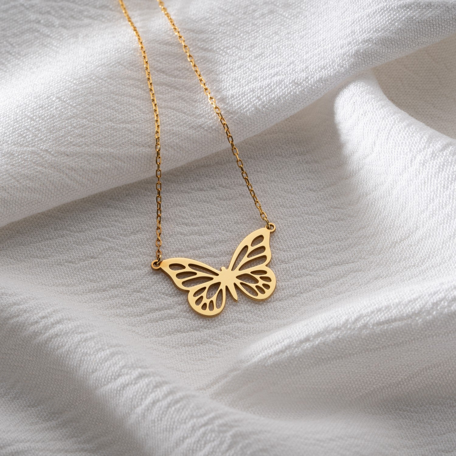 Elegant Butterfly Necklace