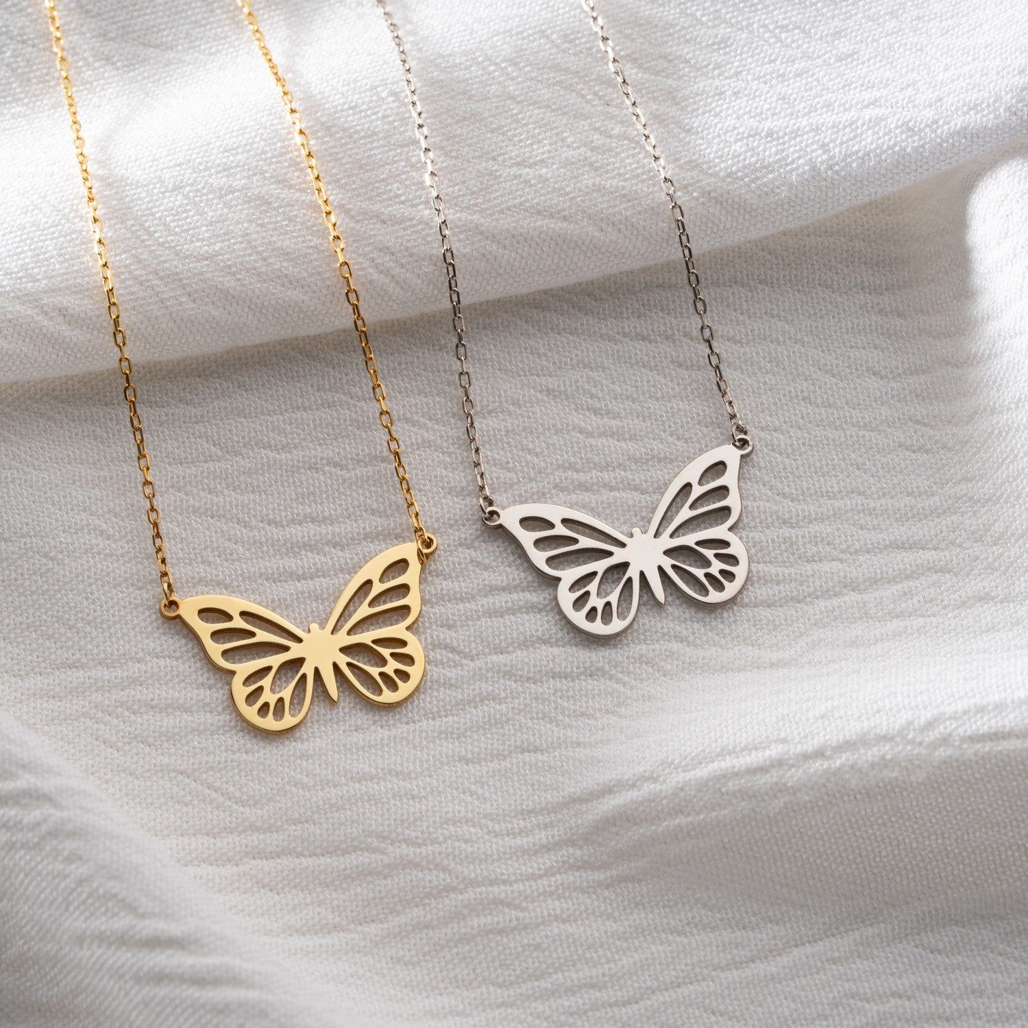 Elegant Butterfly Necklace