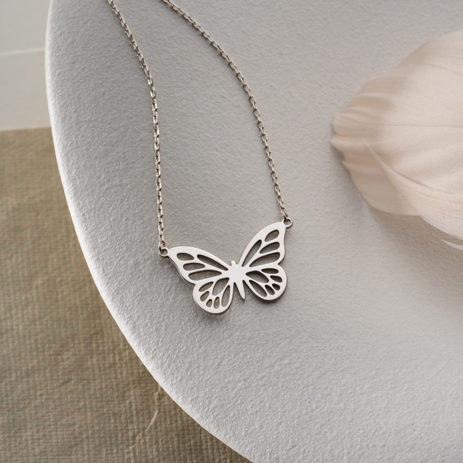 Elegant Butterfly Necklace