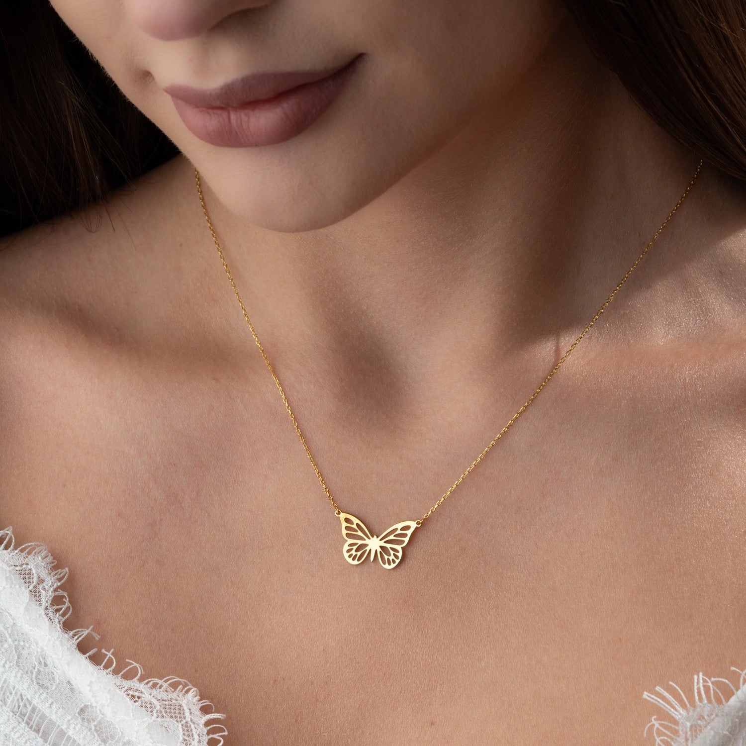 Elegant Butterfly Necklace