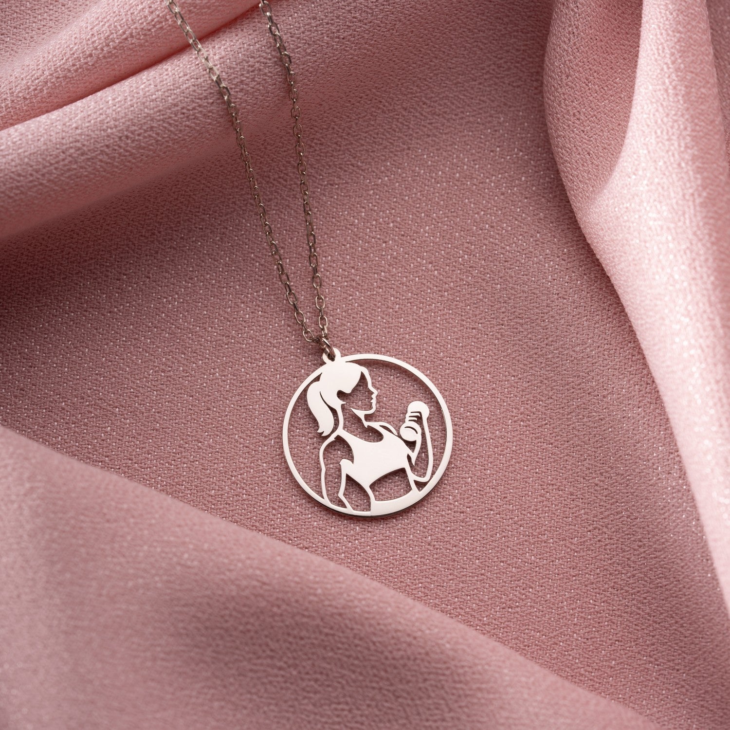 Fitness Necklace | Gift for Gym Lover