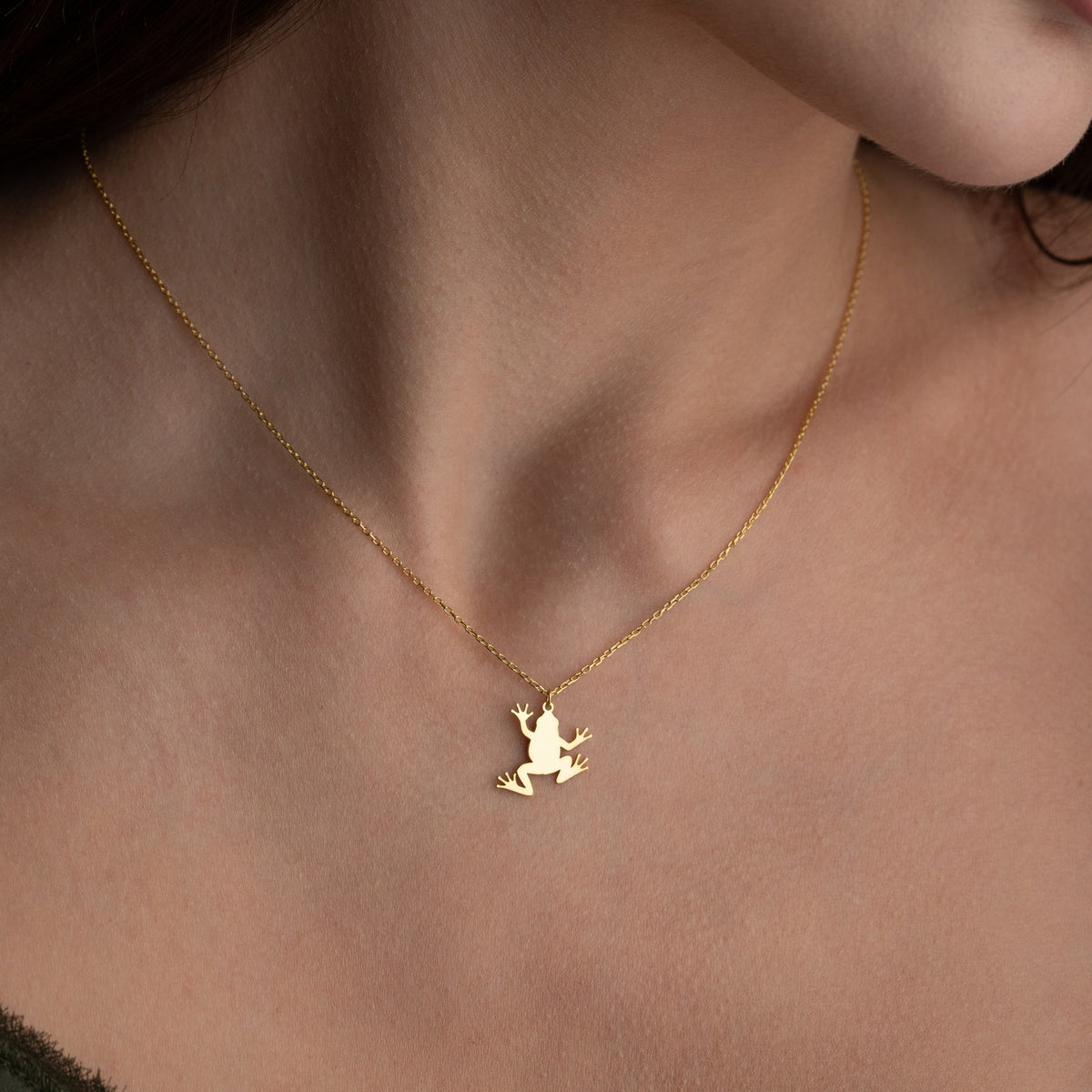 Frog Necklace | Good Luck & New Beginnings Gift