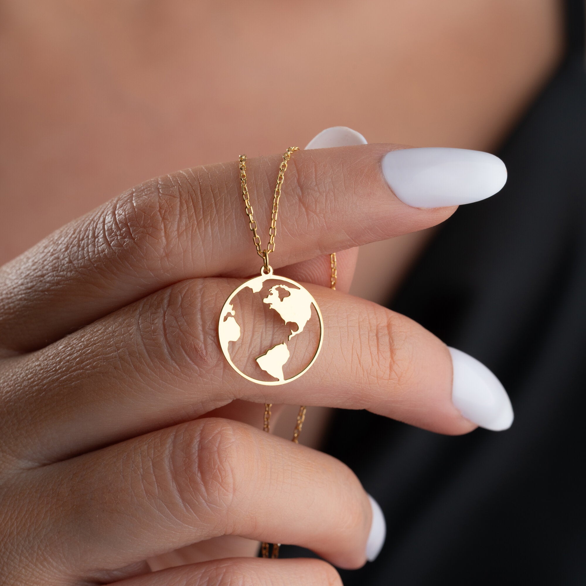 Globe Necklace