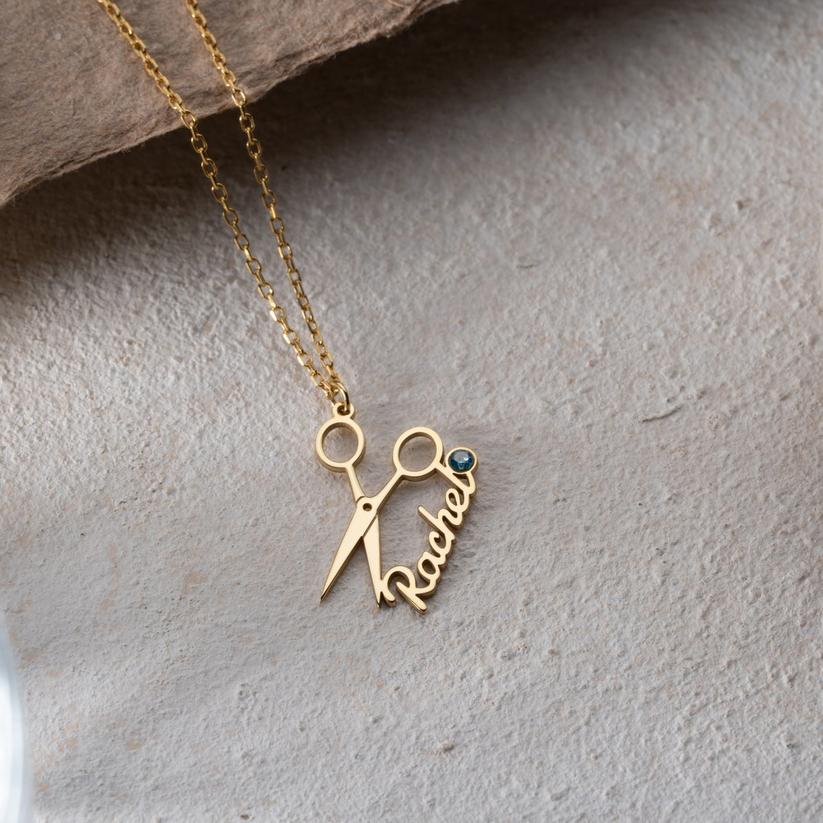 Hair Stylist Name Necklace | Gift for Hairdresser