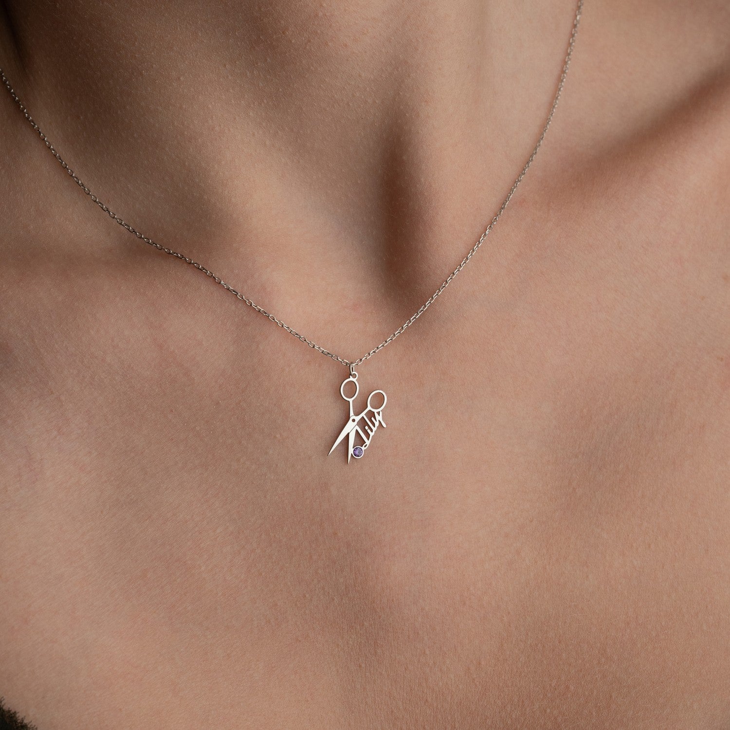 Hair Stylist Name Necklace | Gift for Hairdresser