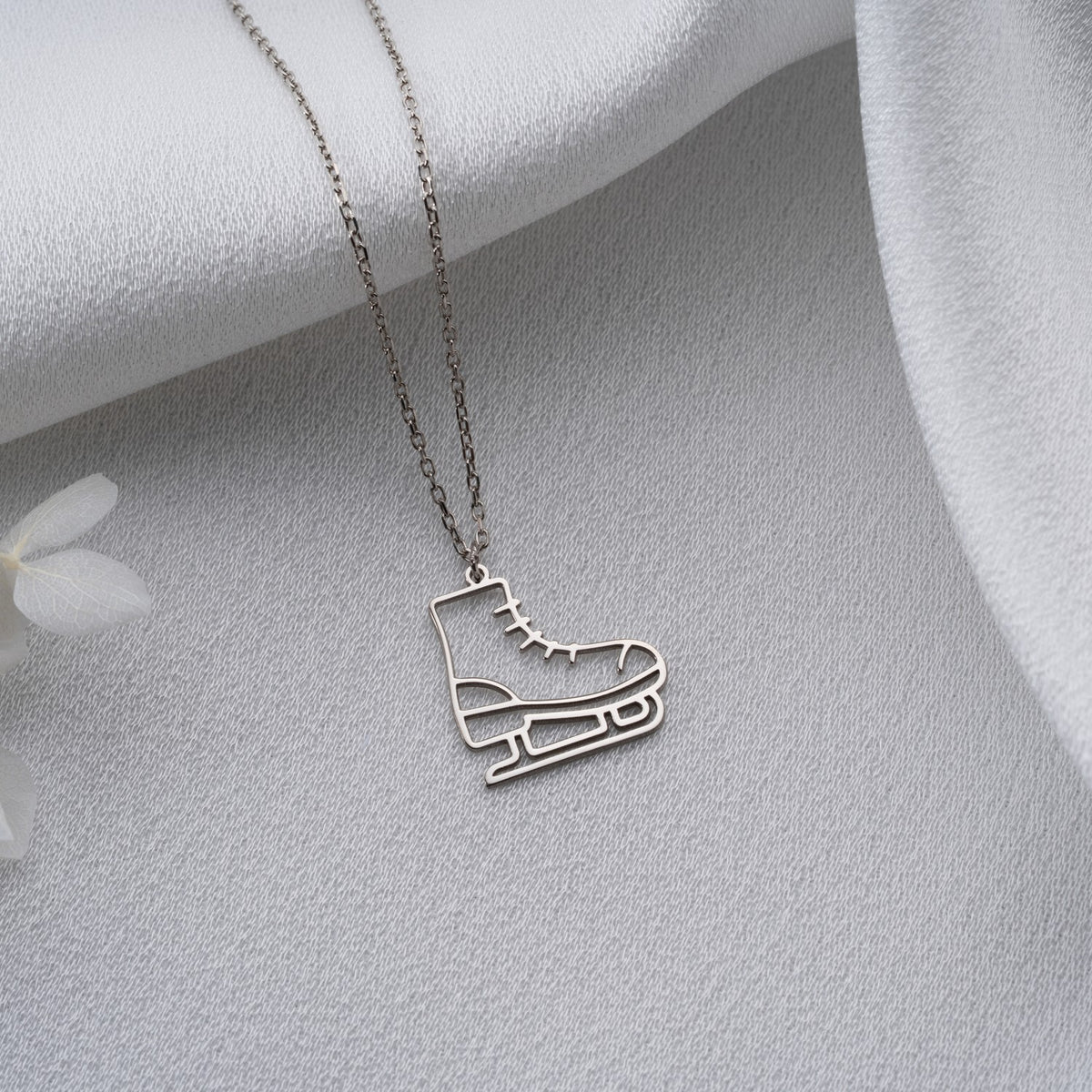 Ice Skate Necklace | Gift for Skater