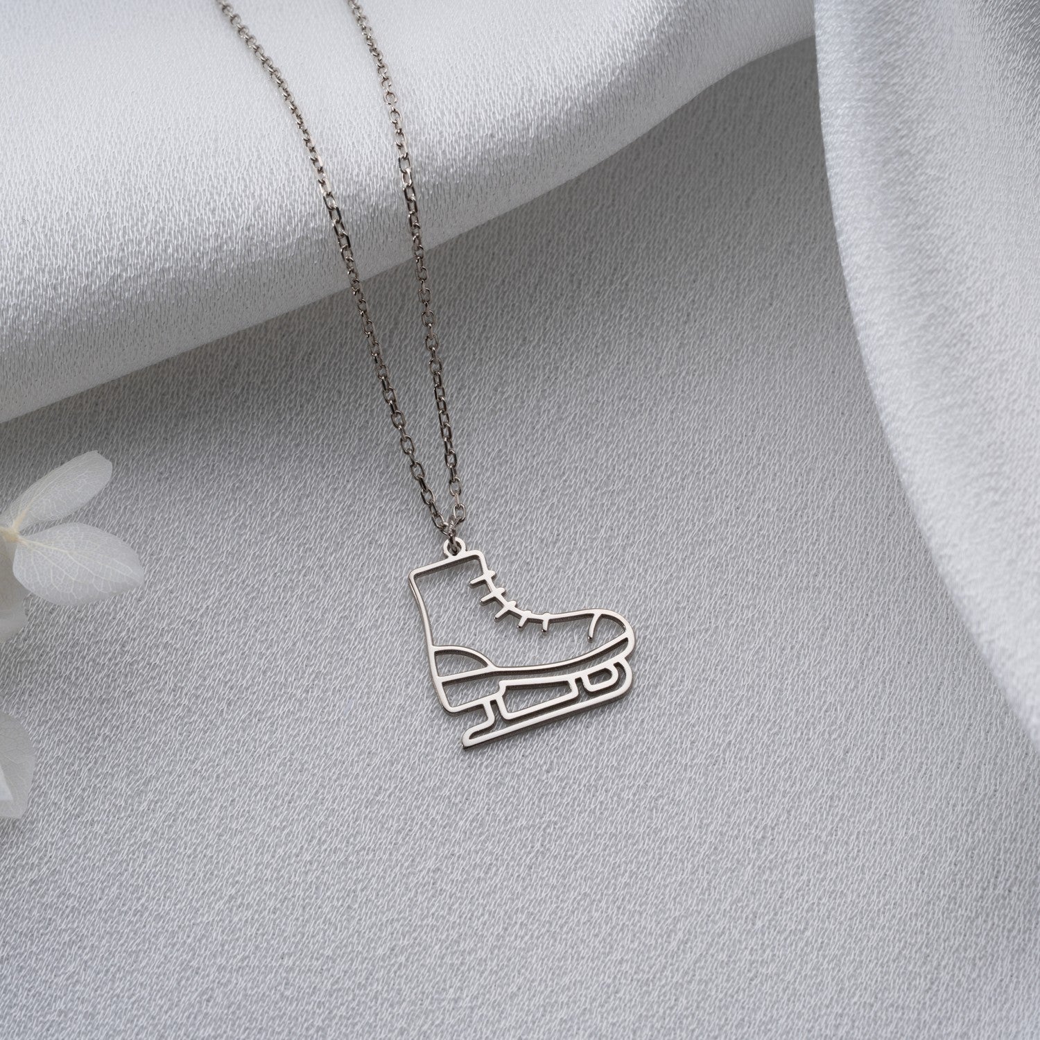 Ice Skate Necklace | Gift for Skater