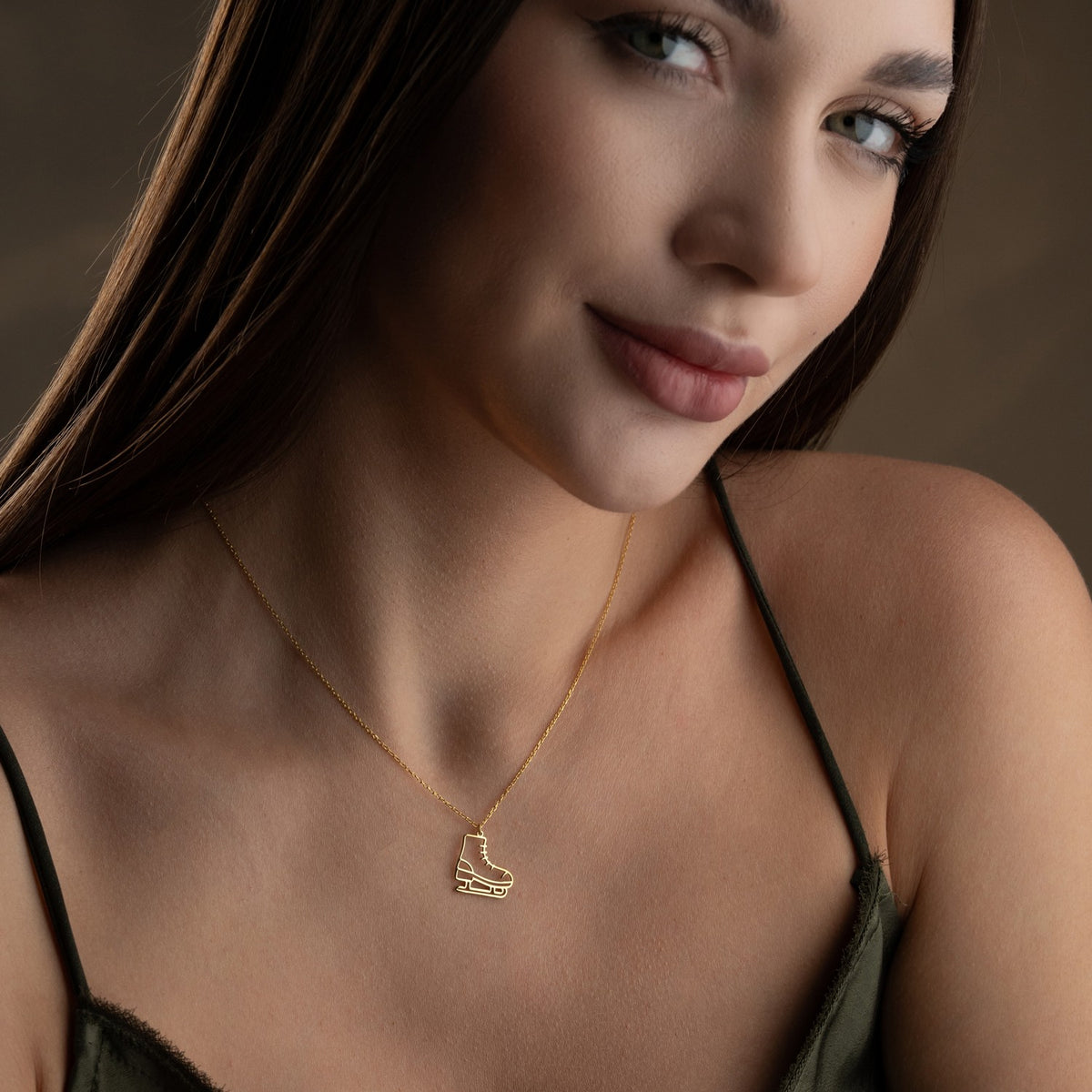 Ice Skate Necklace | Gift for Skater