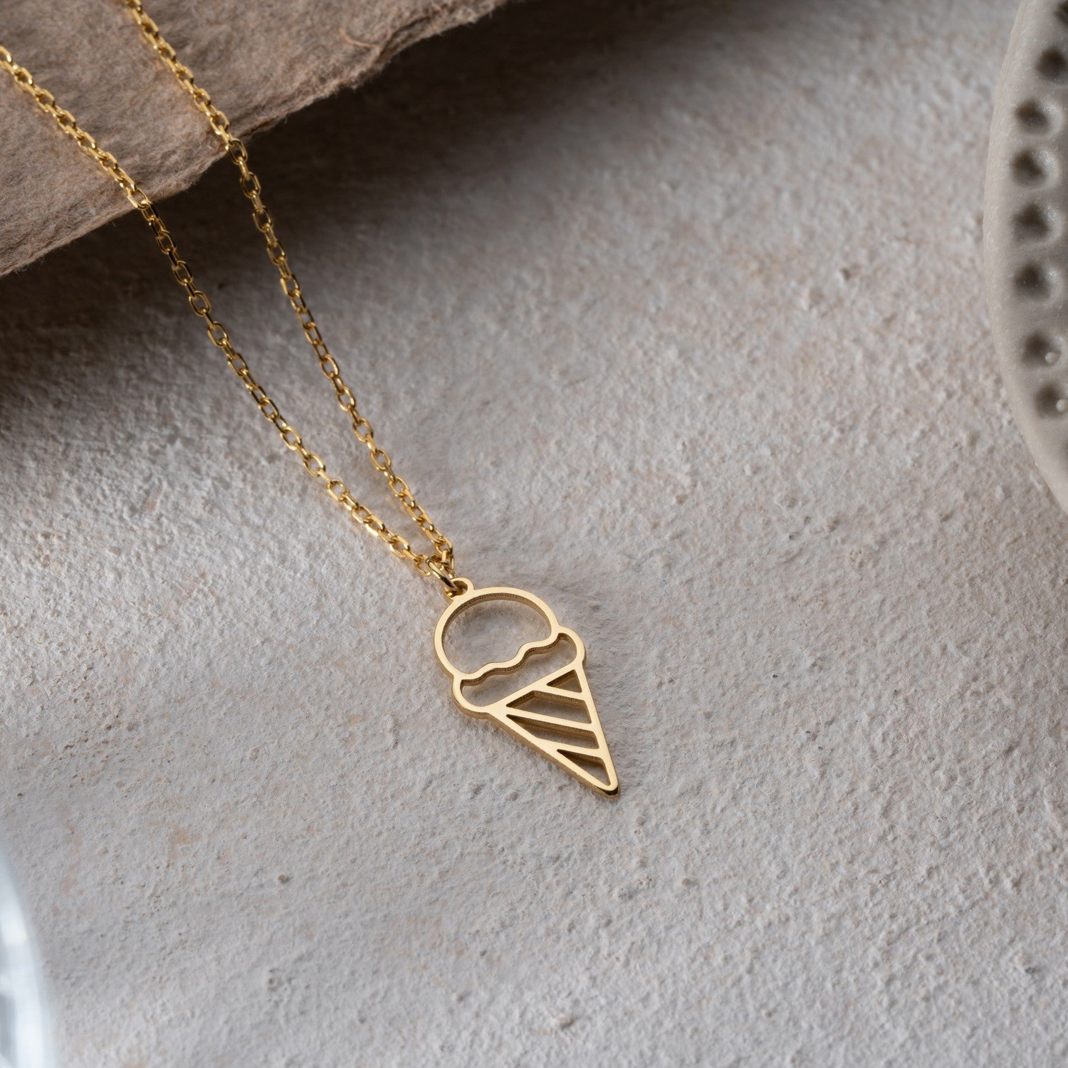 Ice Cream Necklace | Fun Birthday Gift for Her