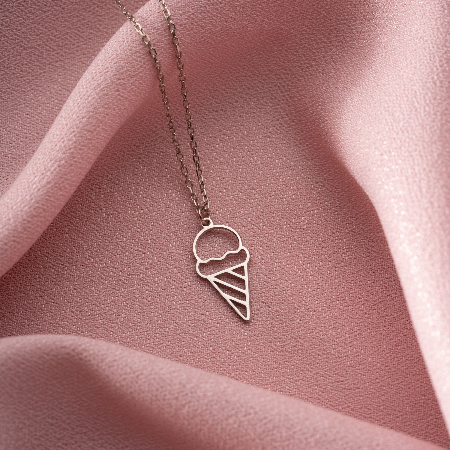 Ice Cream Necklace | Fun Birthday Gift for Her