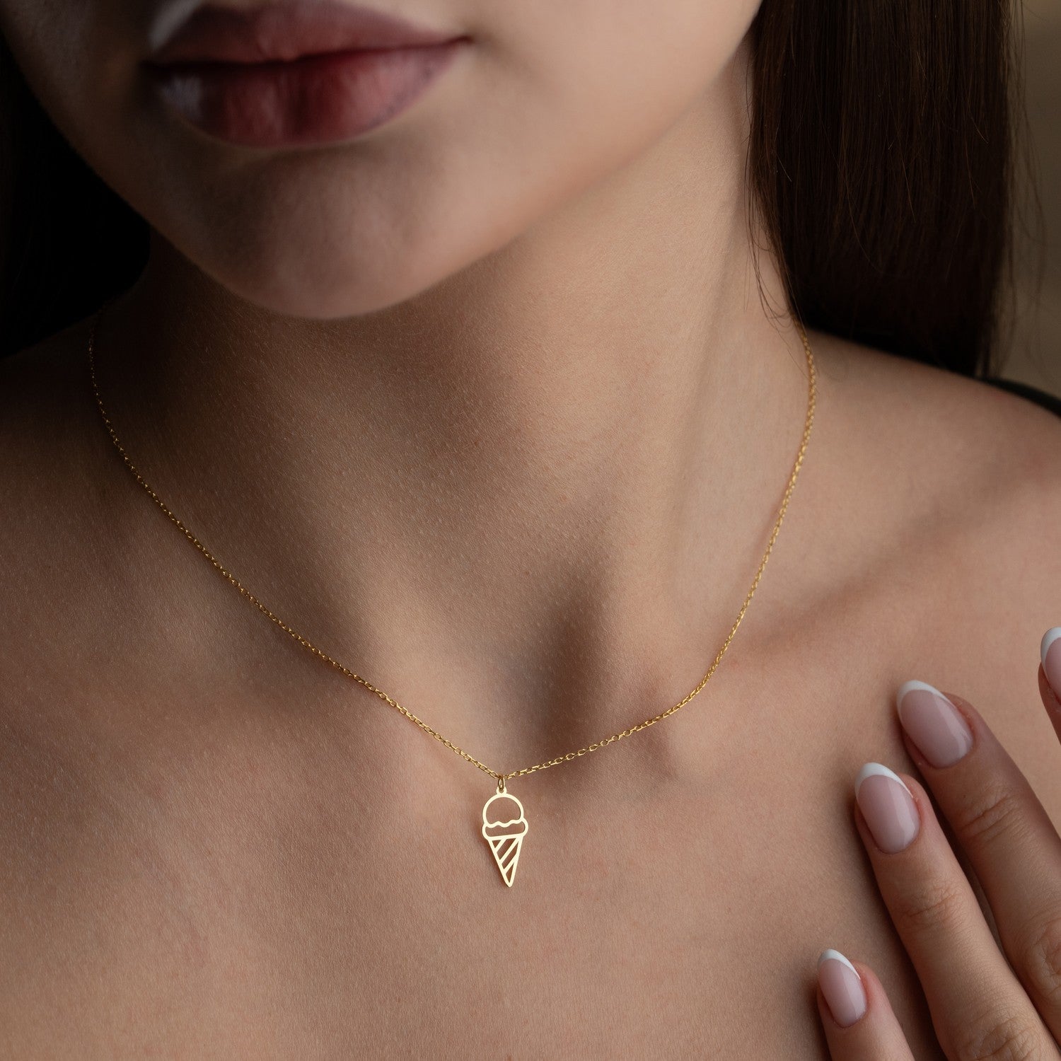 Ice Cream Necklace | Fun Birthday Gift for Her