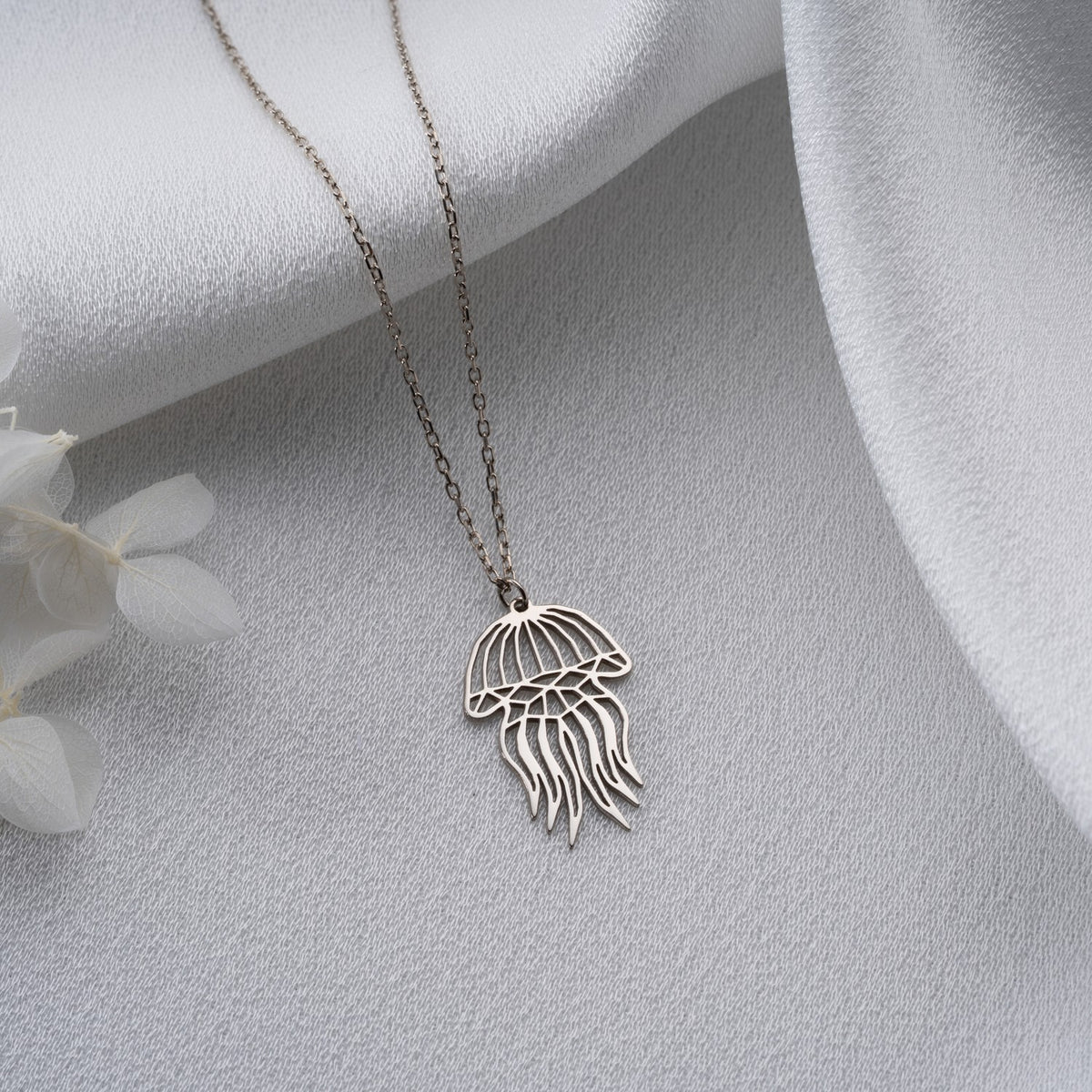 Jellyfish Necklace | Gift for Sea Lover