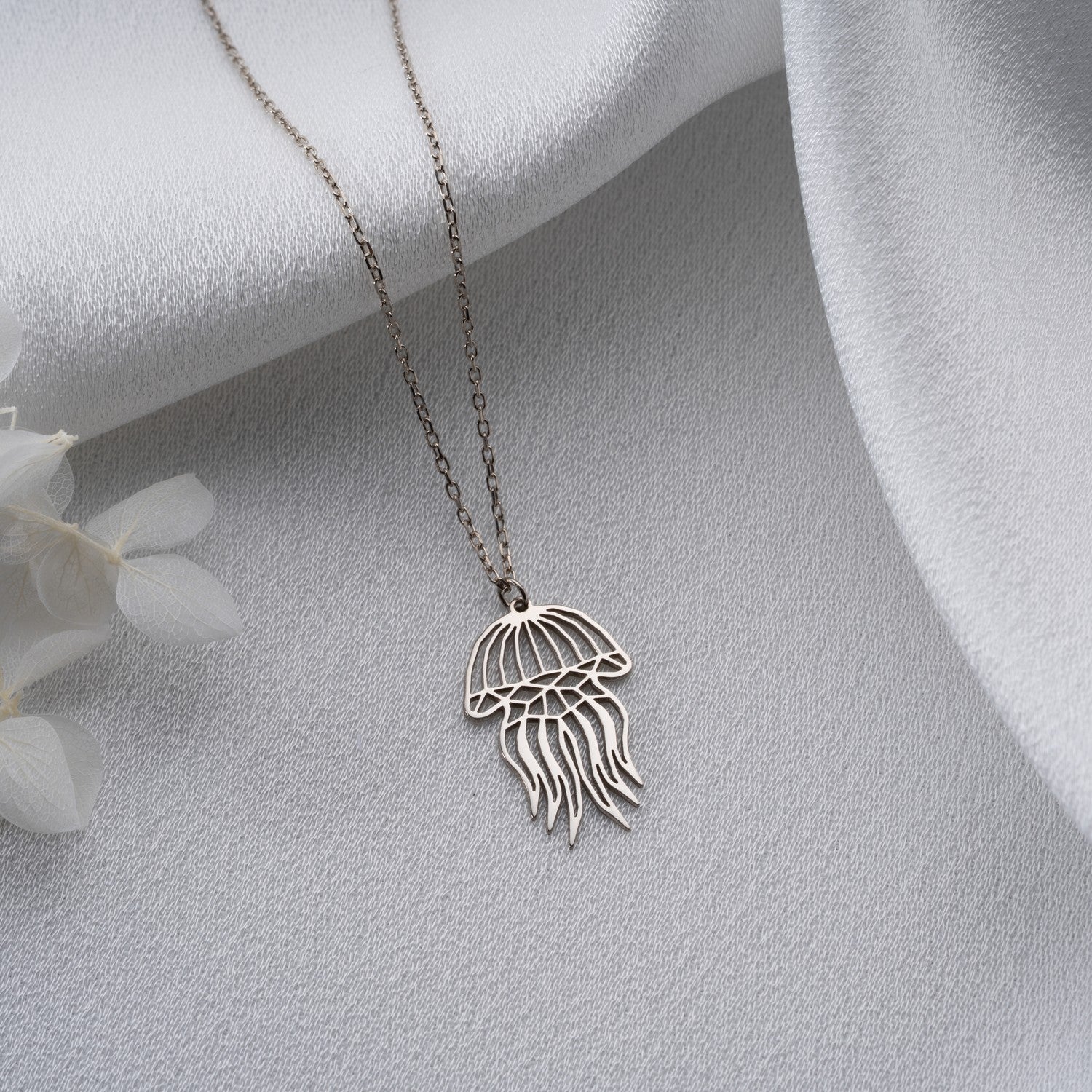 Jellyfish Necklace | Gift for Sea Lover