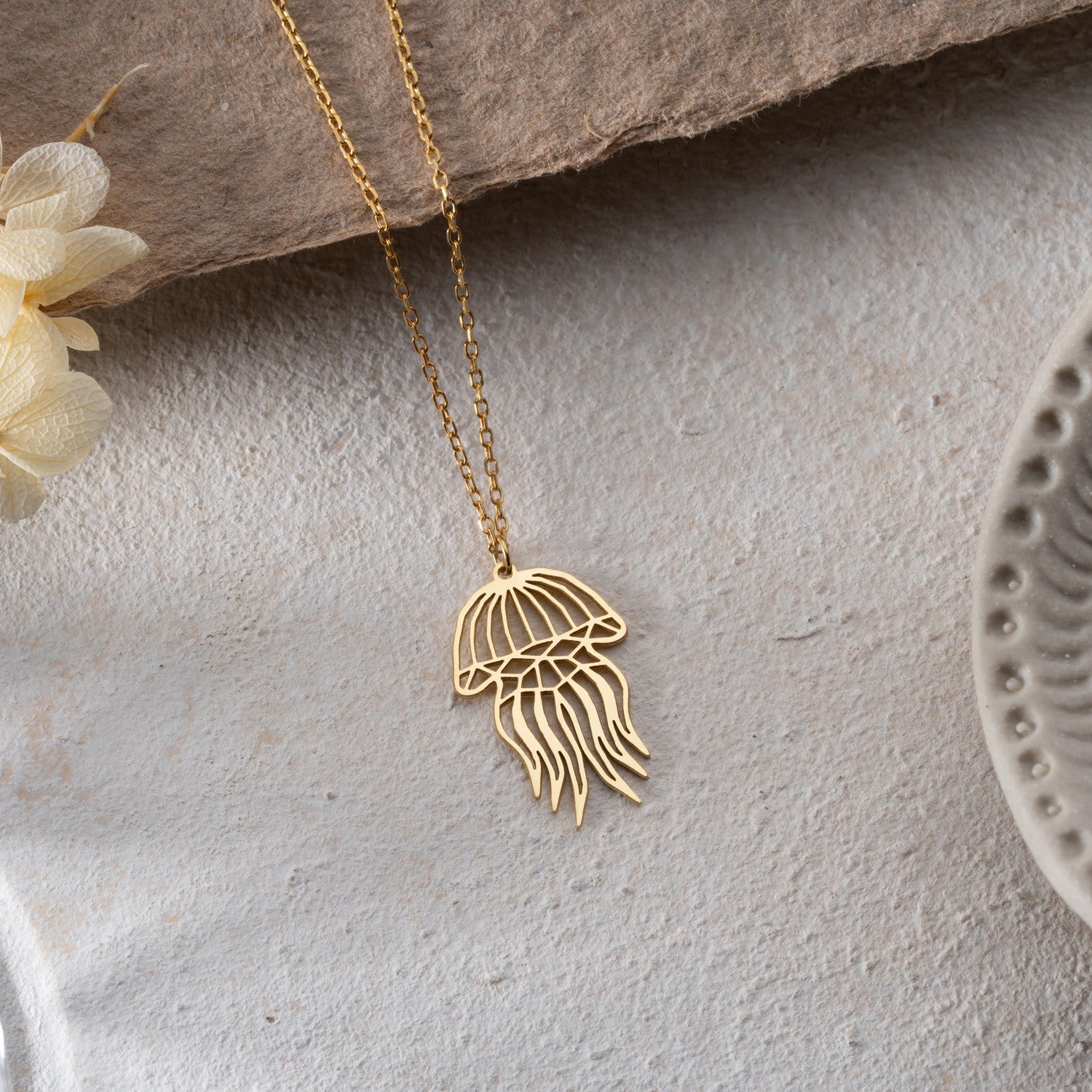 Jellyfish Necklace | Gift for Sea Lover