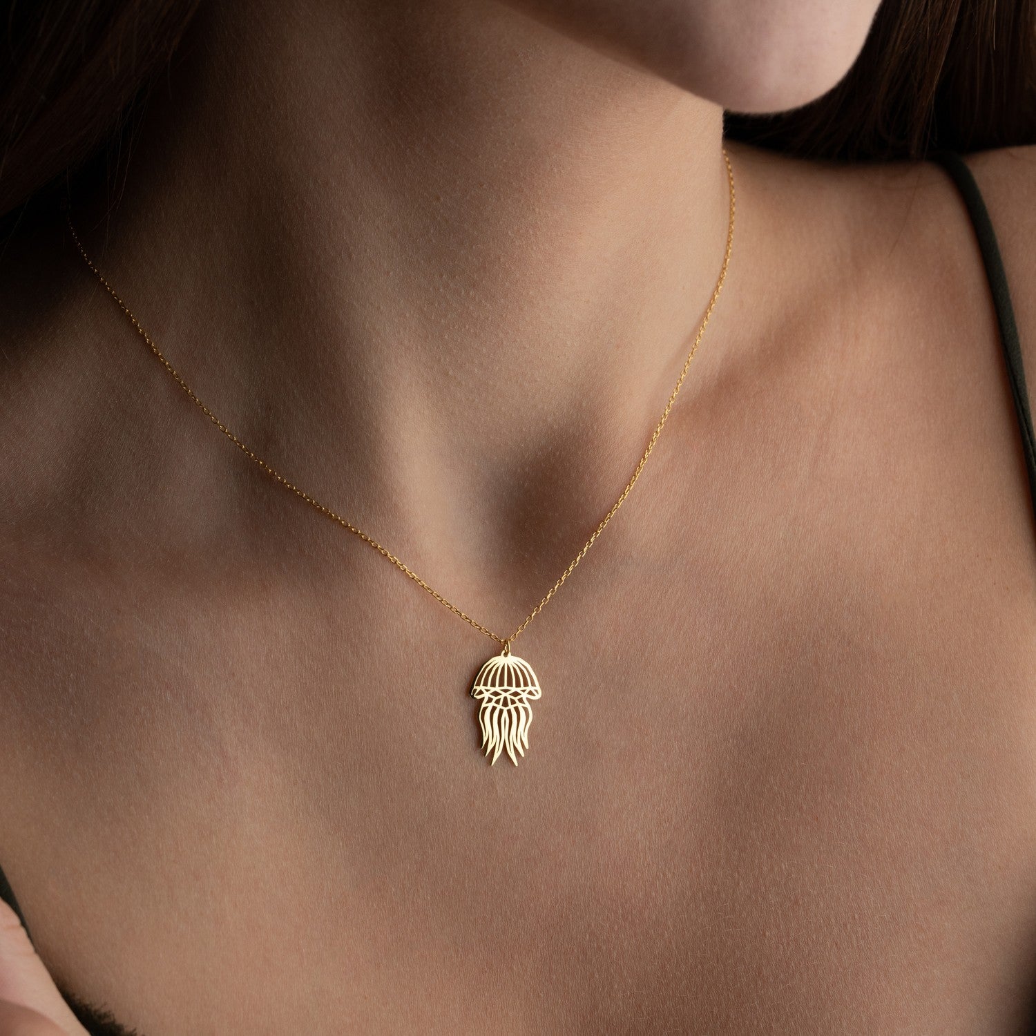 Jellyfish Necklace | Gift for Sea Lover