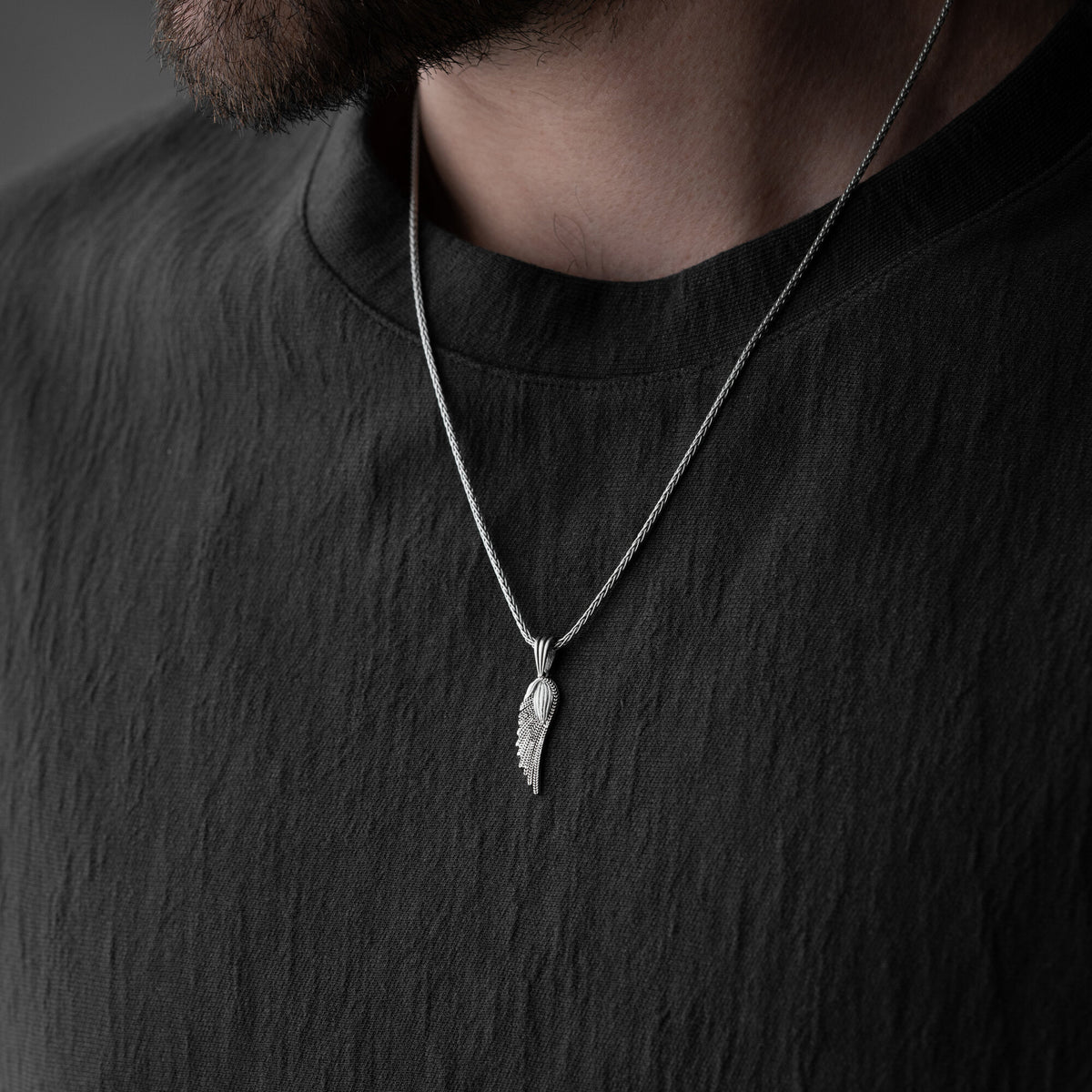 Angel Wing Necklace For Men