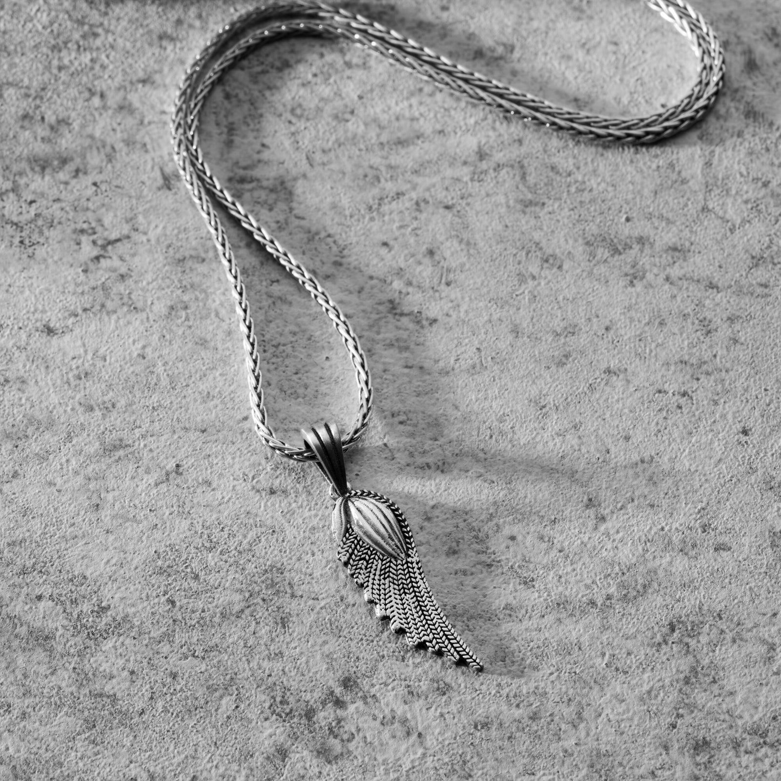 Angel Wing Necklace For Men