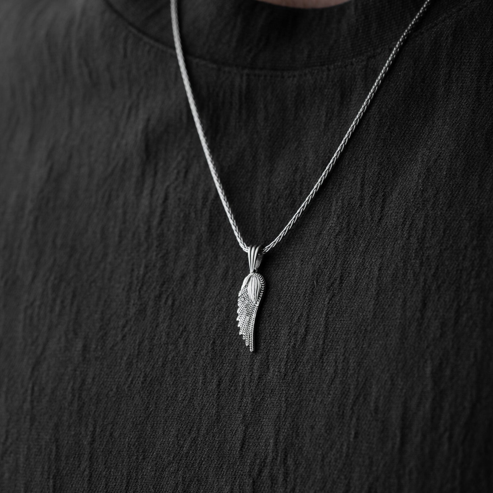 Angel Wing Necklace For Men