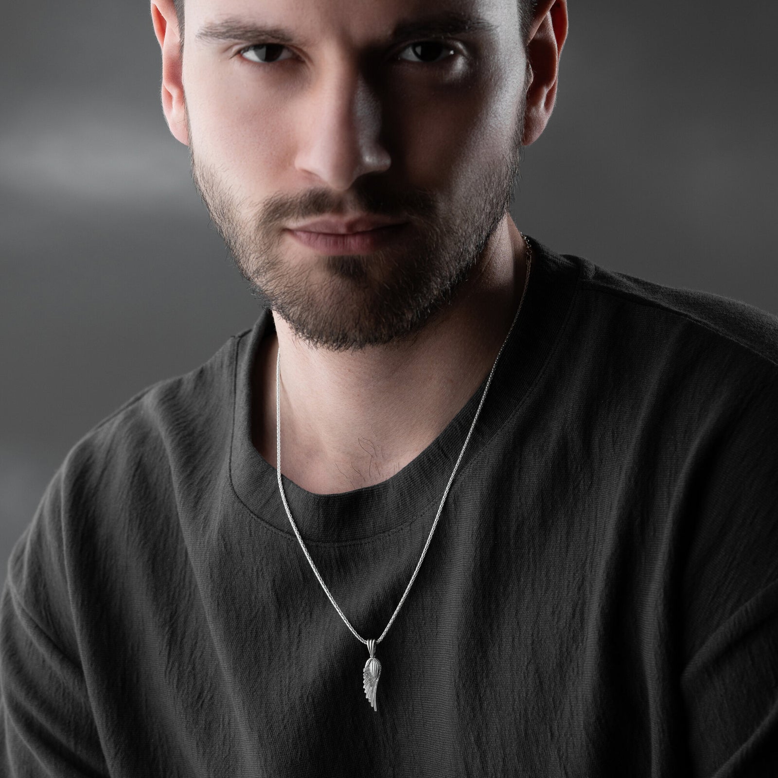 Angel Wing Necklace For Men