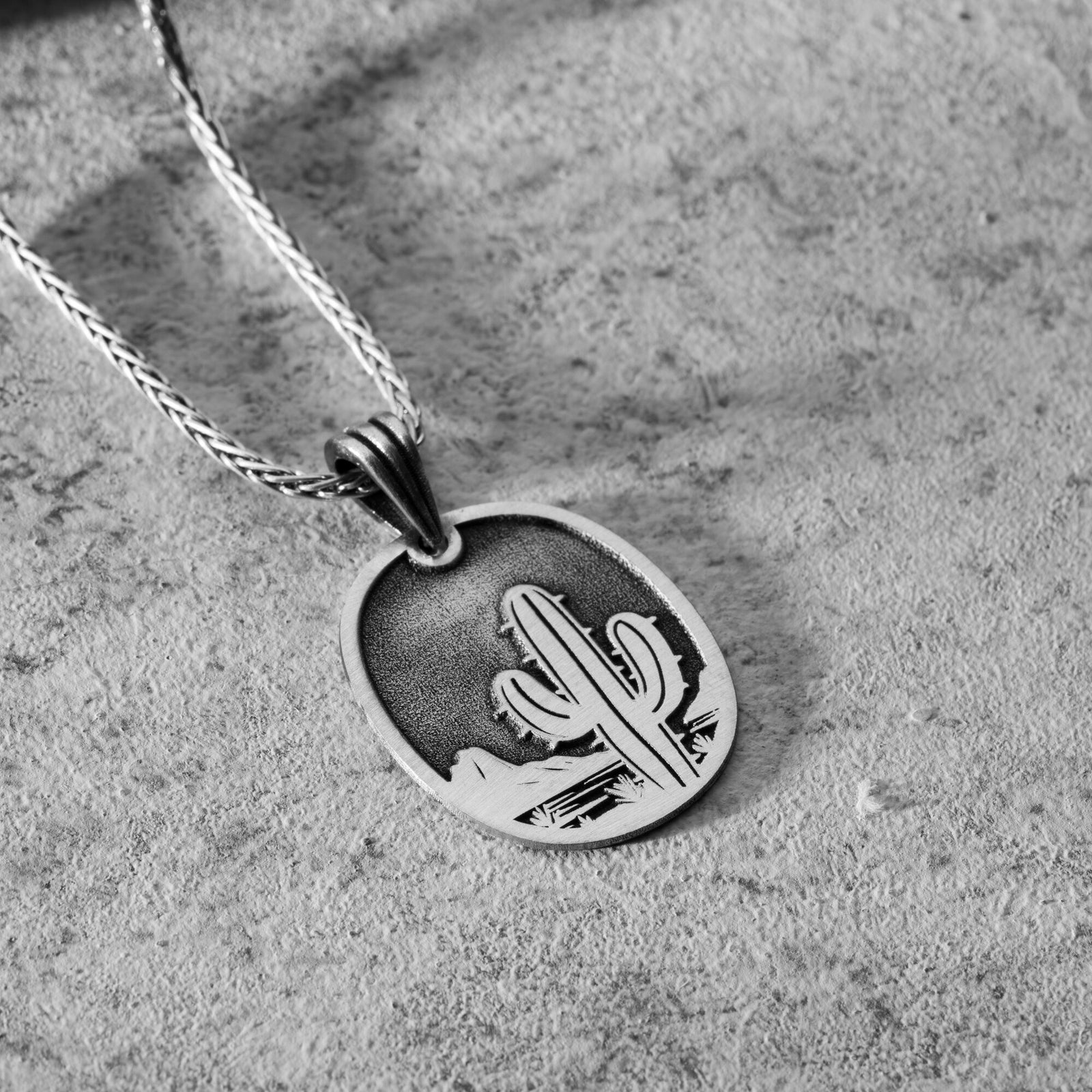 Cactus Necklace For Men