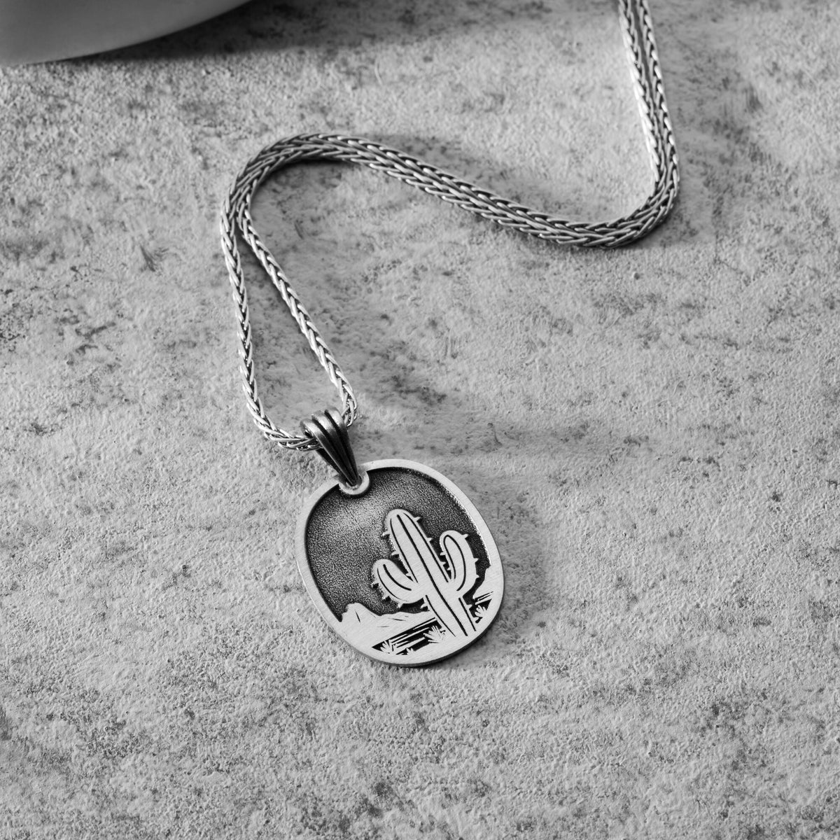 Cactus Necklace For Men