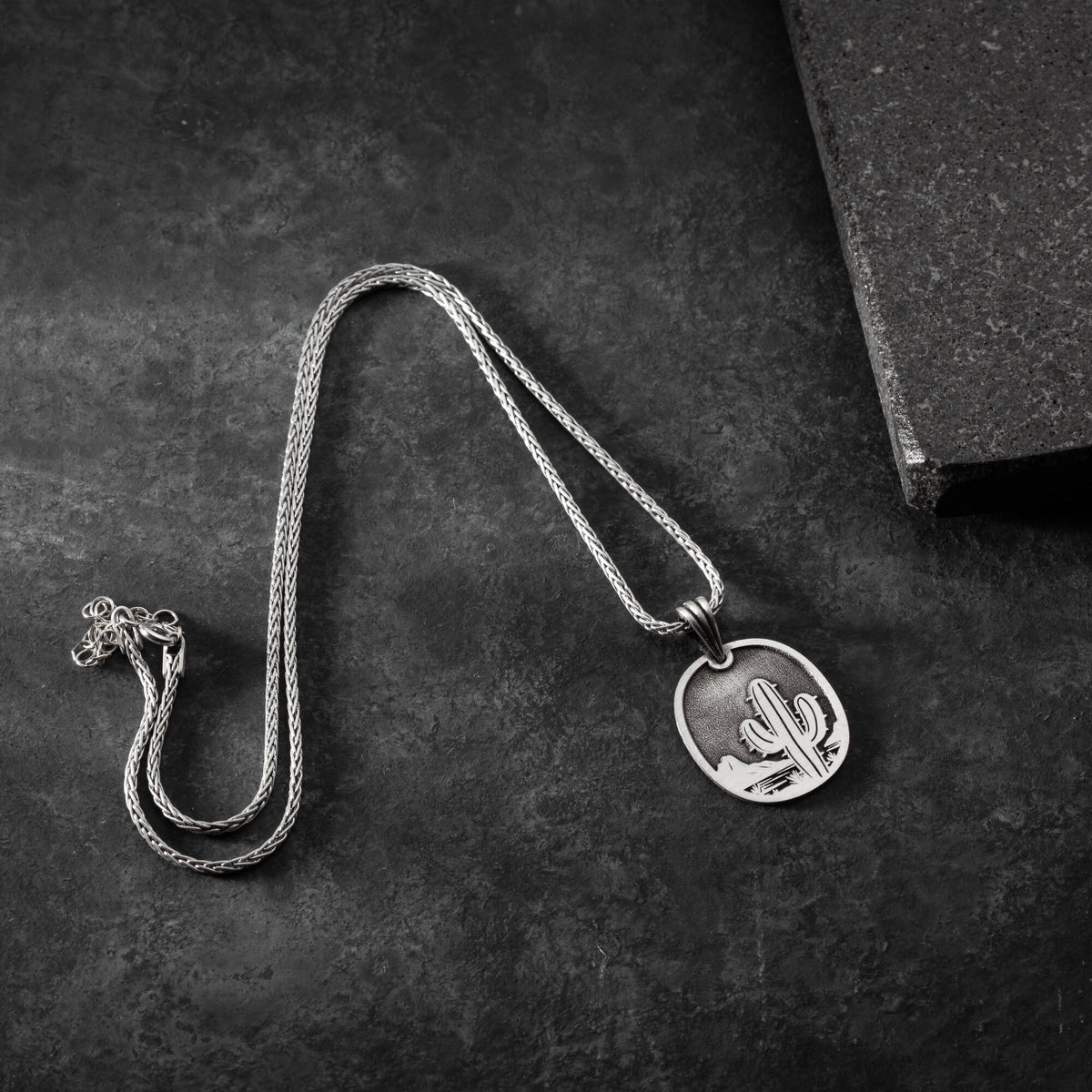 Cactus Necklace For Men