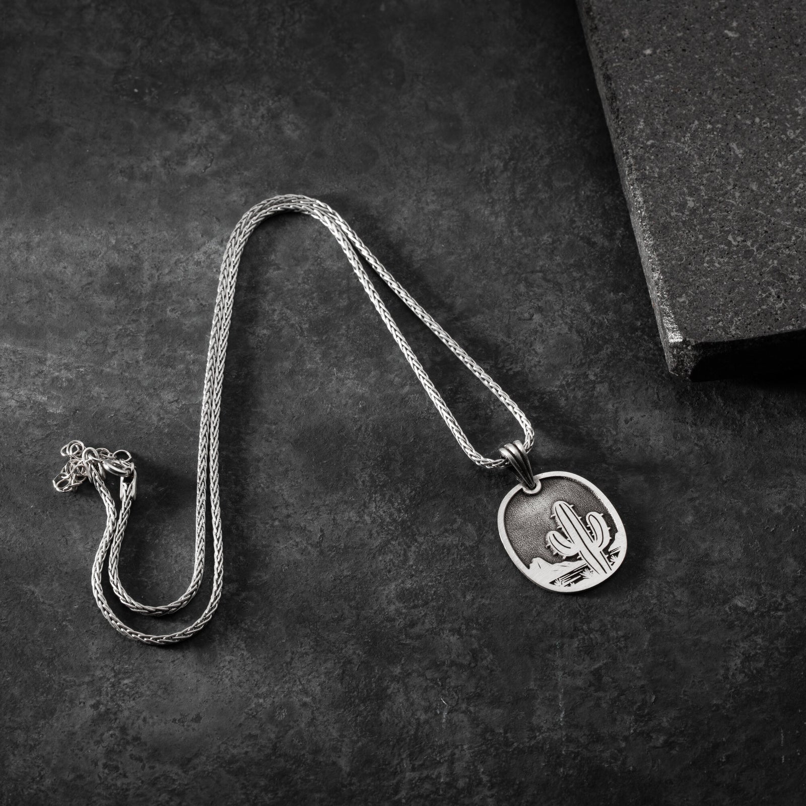 Cactus Necklace For Men