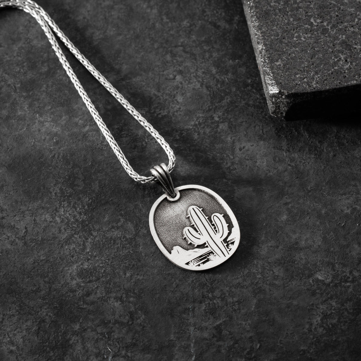 Cactus Necklace For Men