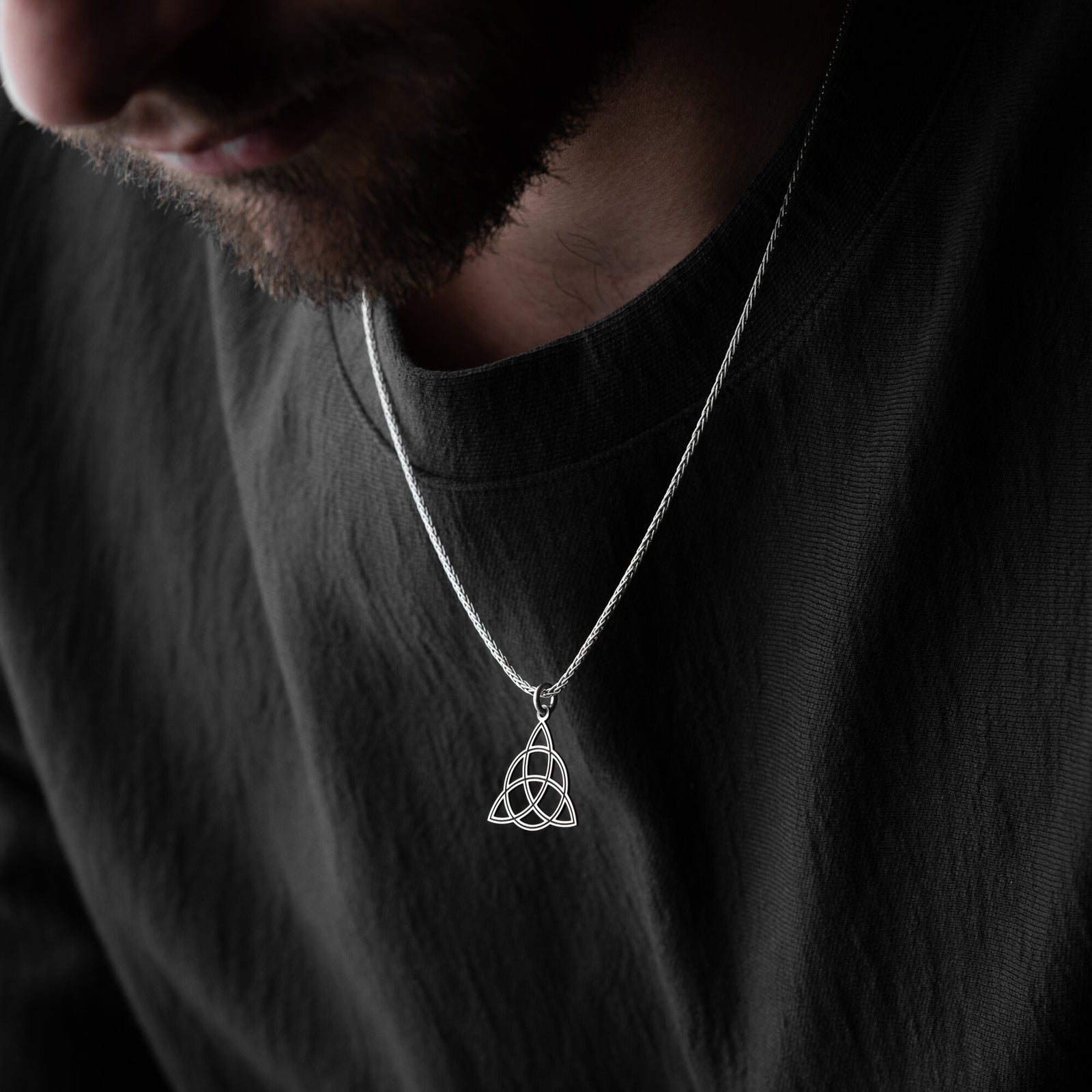Celtic Knot Necklace For Men
