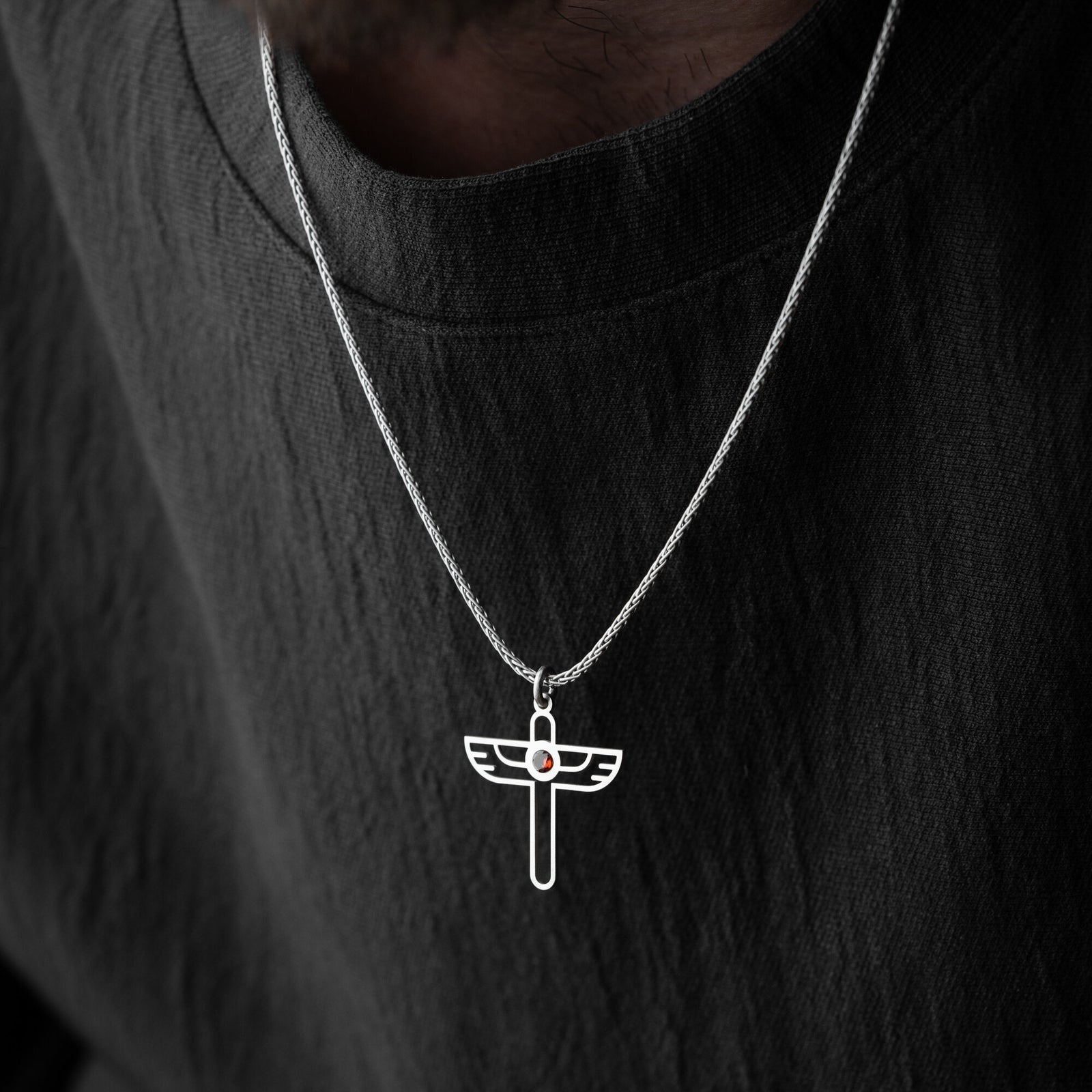 Egyptian Sceptre Necklace for Men