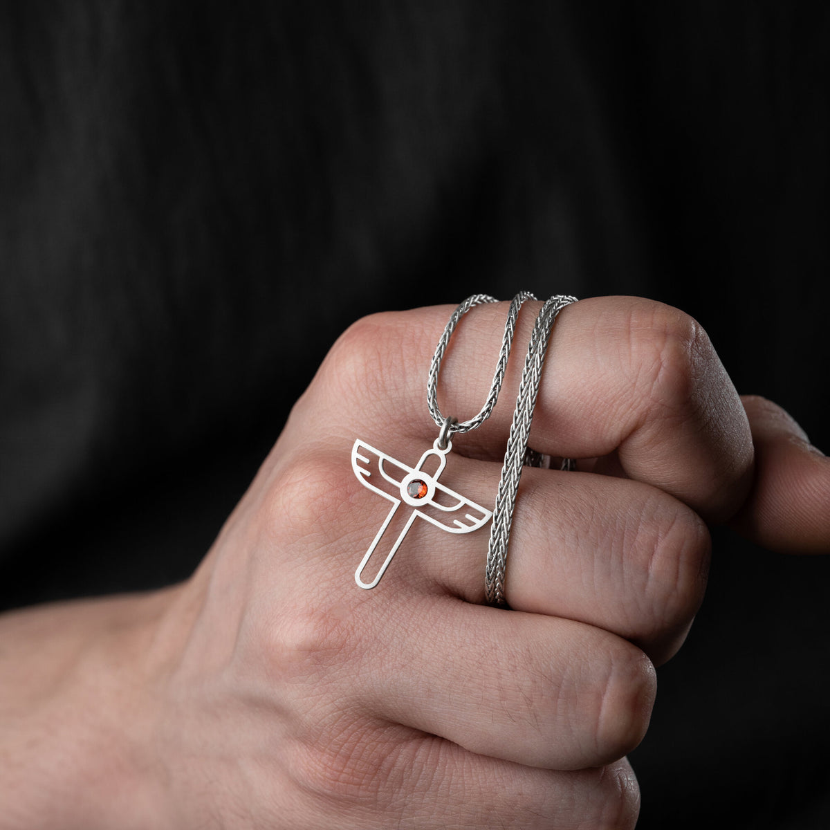 Egyptian Sceptre Necklace for Men