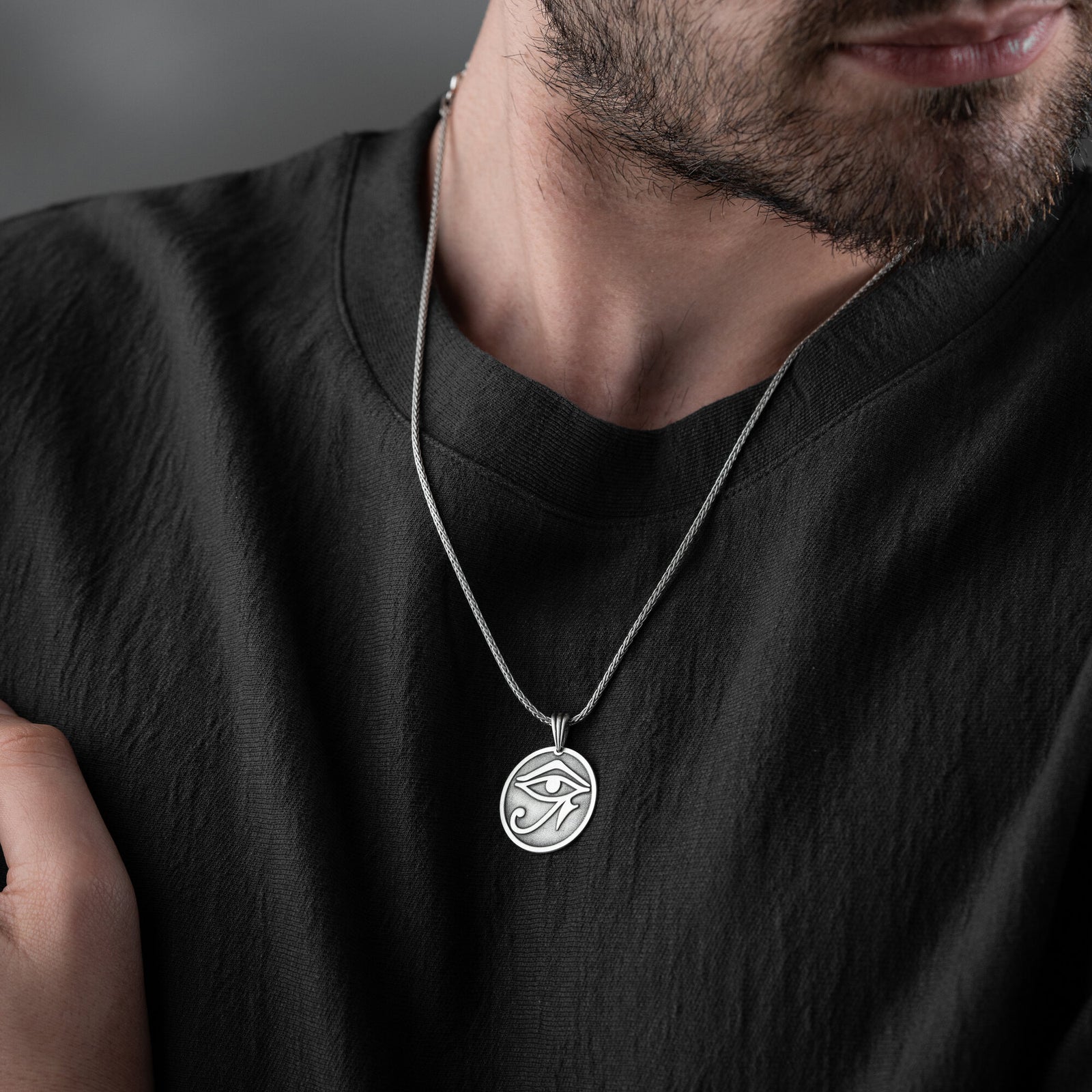 Eye of Horus Necklace For Men