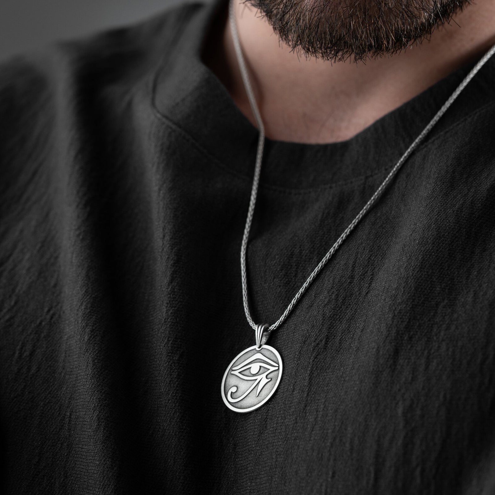 Eye of Horus Necklace For Men